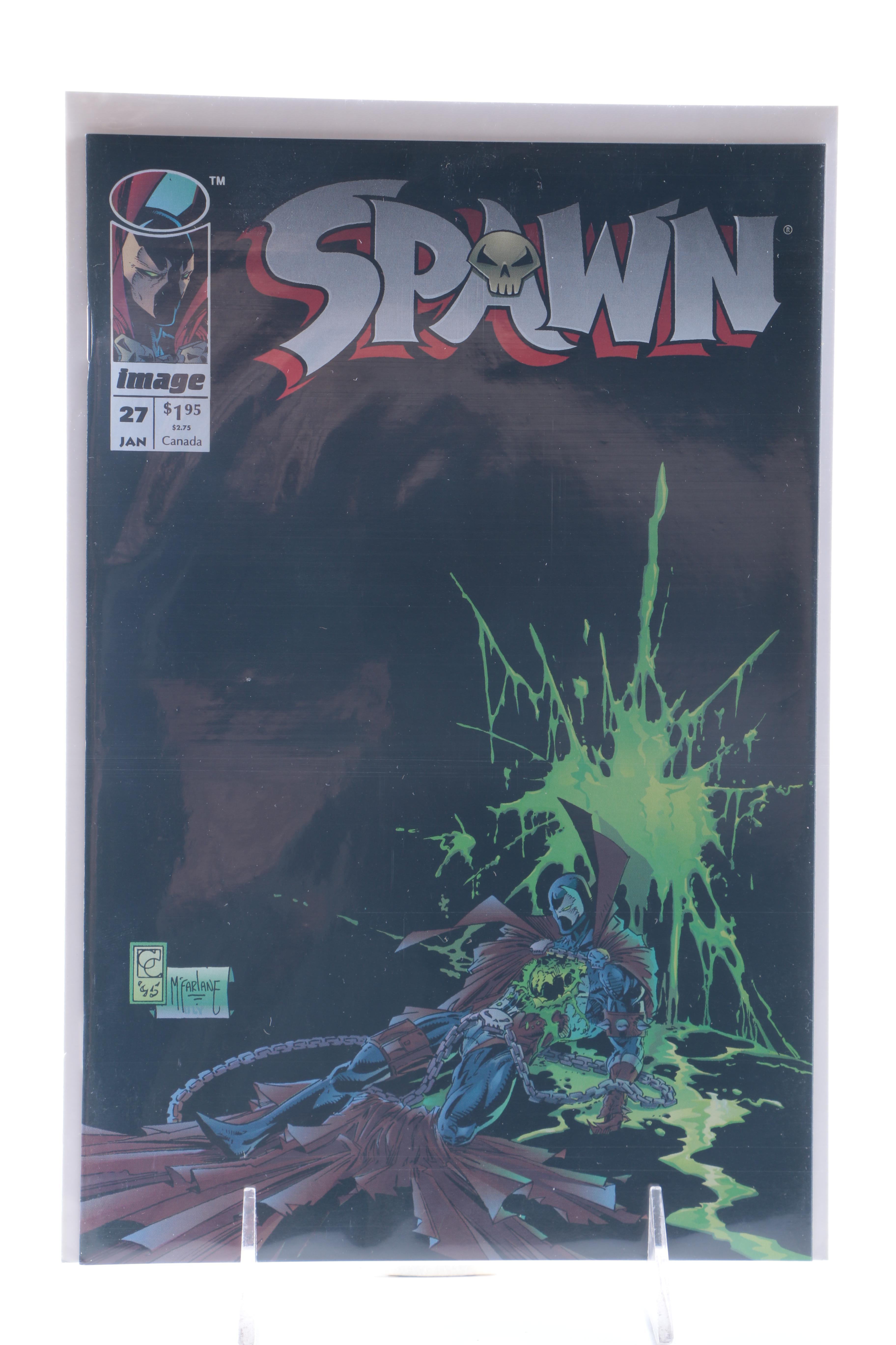 "Spawn" Comic Books #1-40 From Image Comics