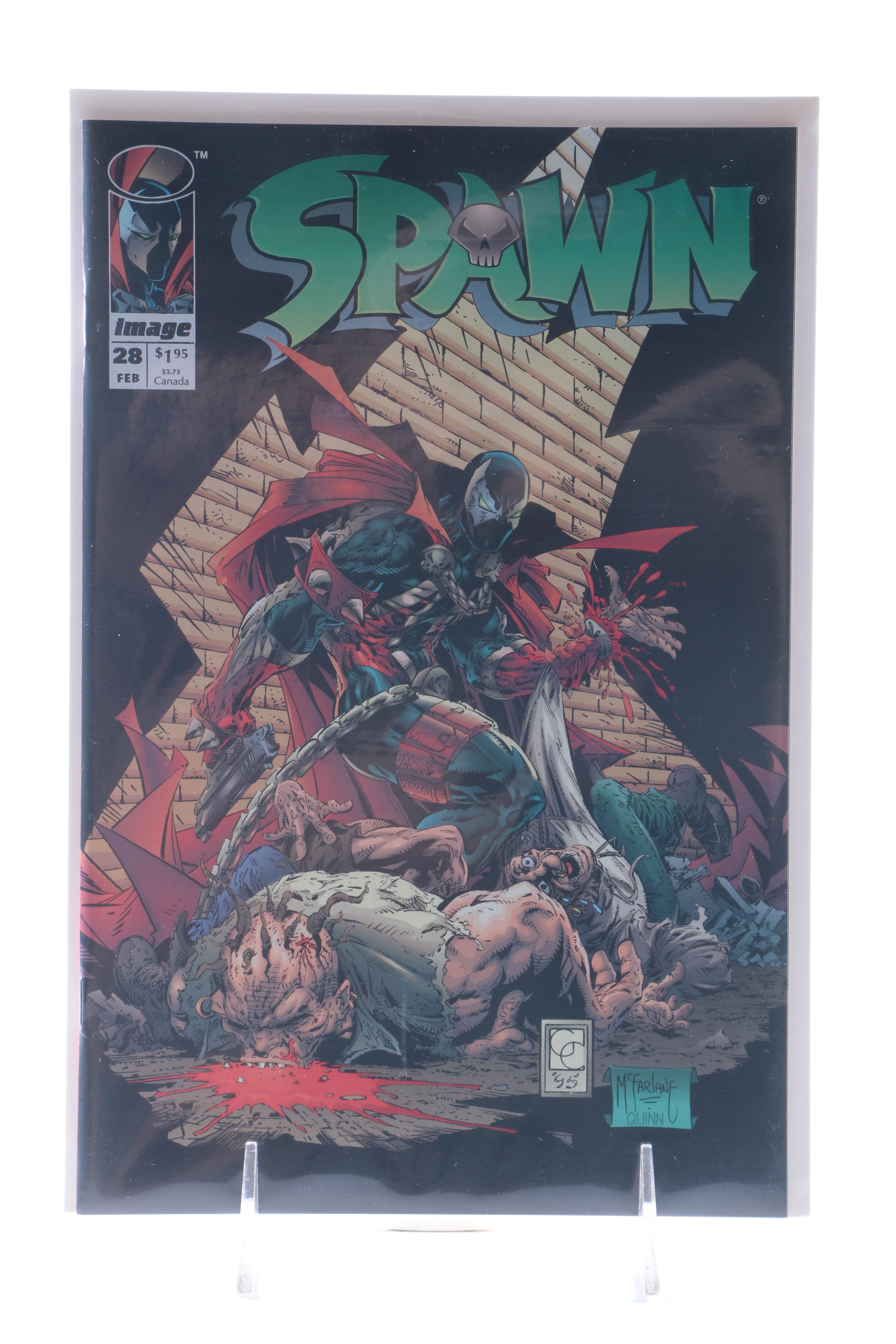"Spawn" Comic Books #1-40 From Image Comics