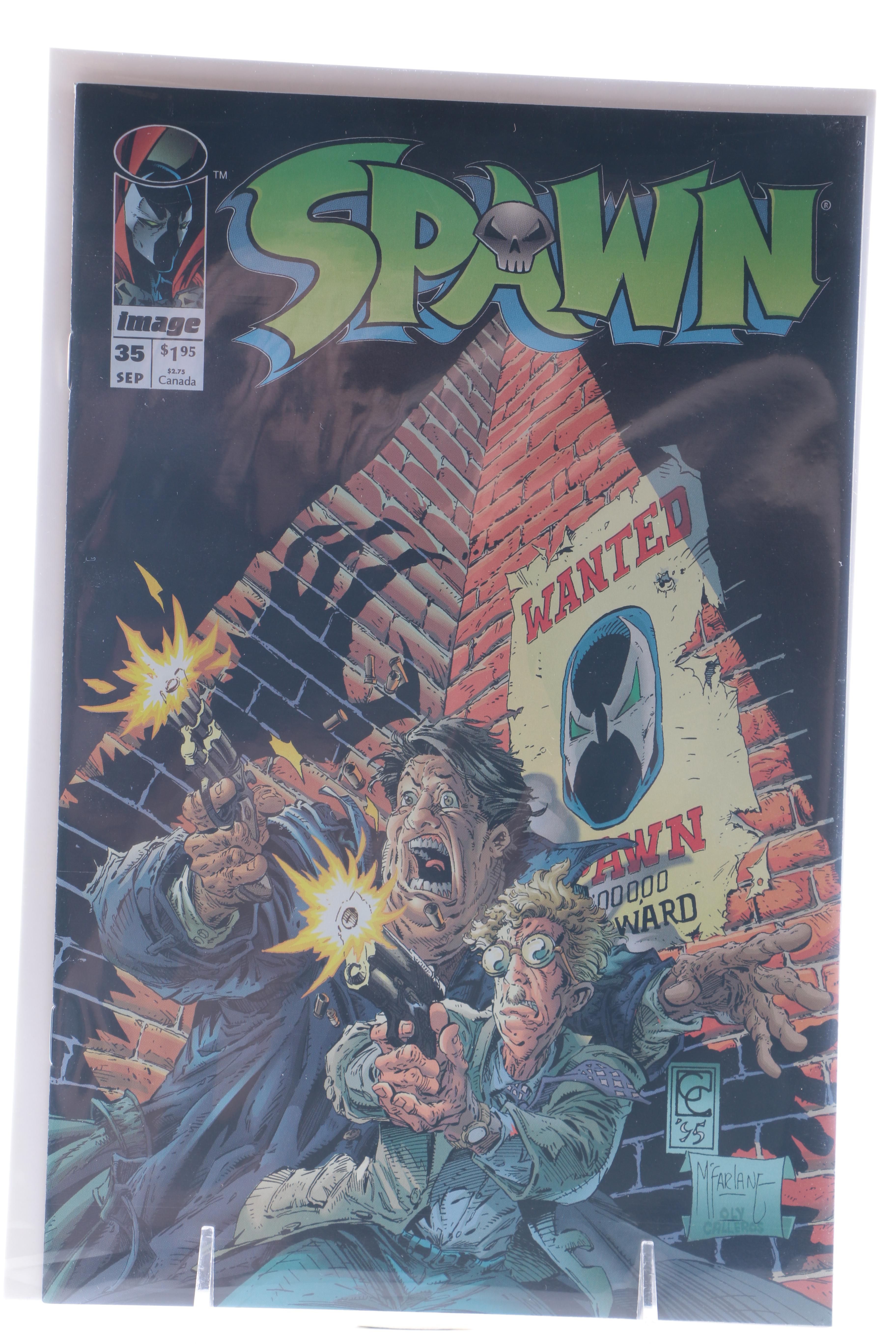 "Spawn" Comic Books #1-40 From Image Comics