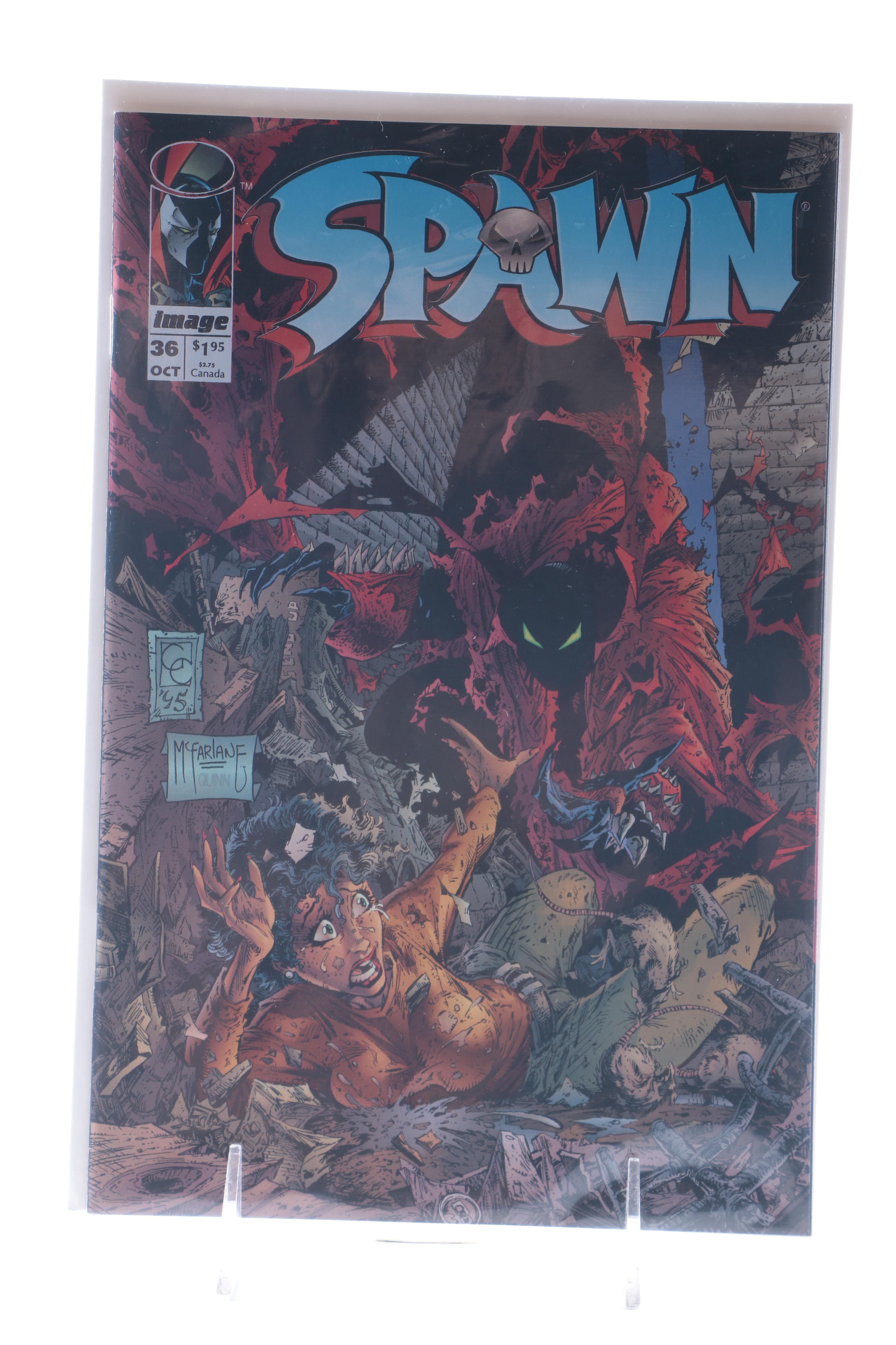 "Spawn" Comic Books #1-40 From Image Comics