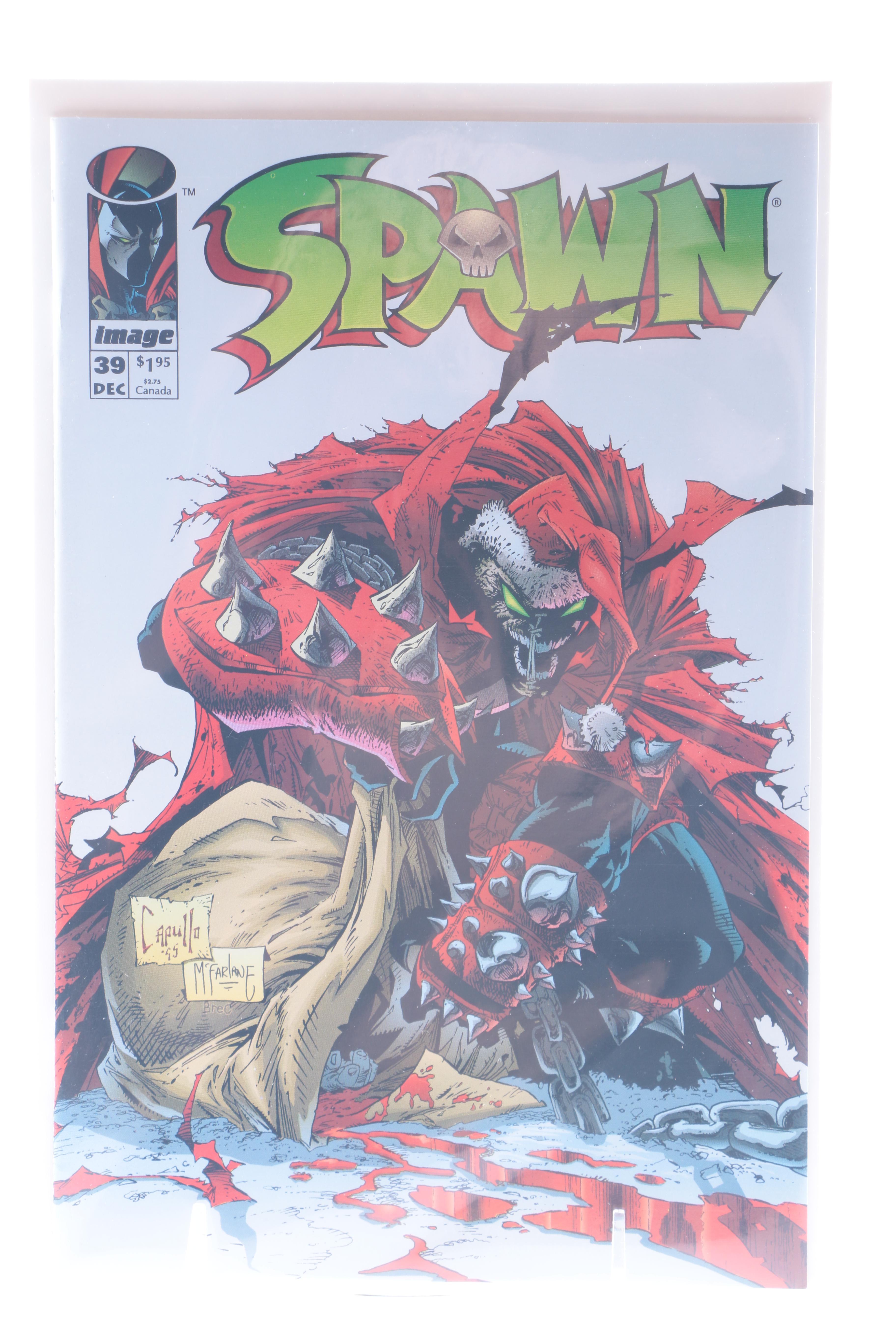 "Spawn" Comic Books #1-40 From Image Comics
