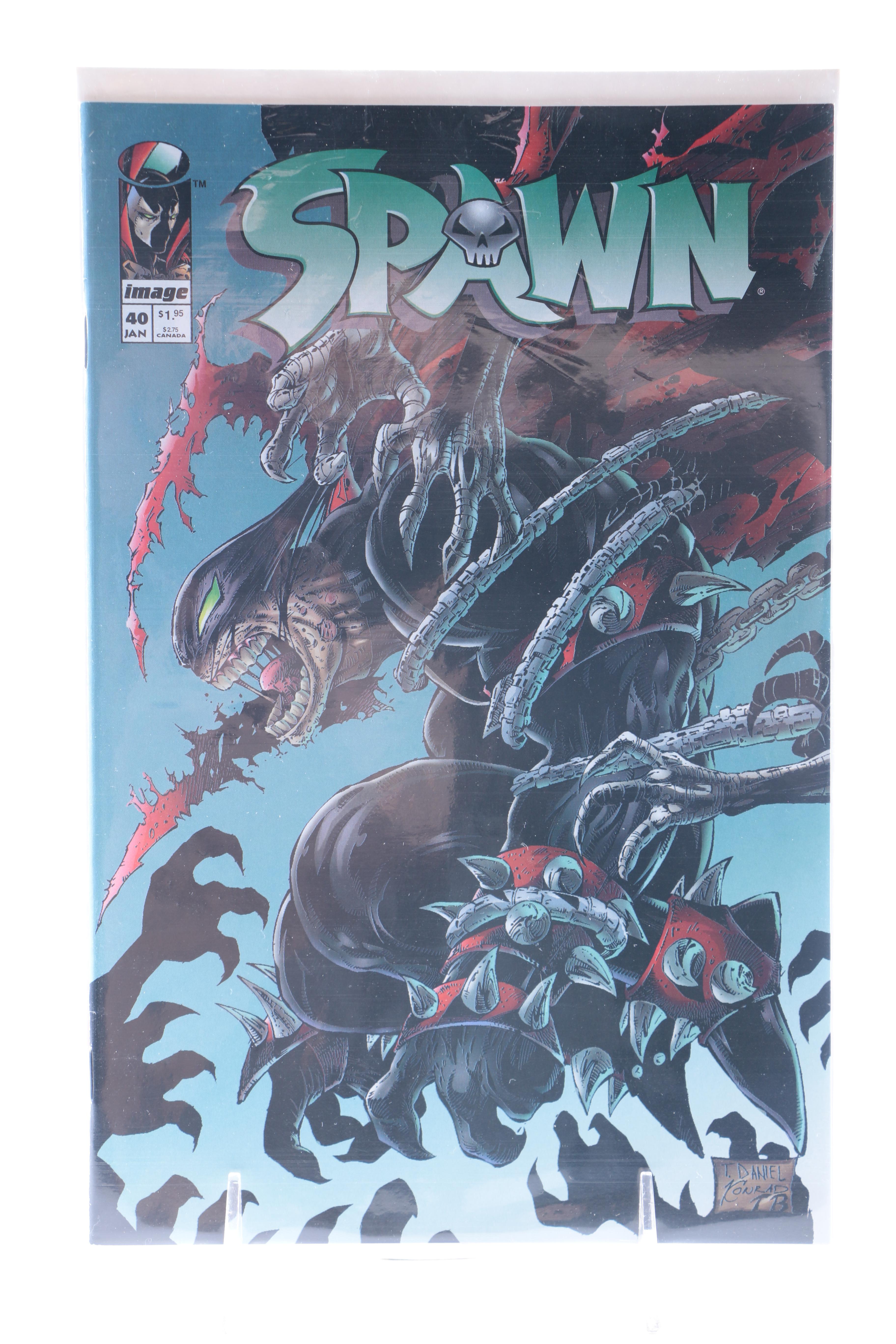 "Spawn" Comic Books #1-40 From Image Comics