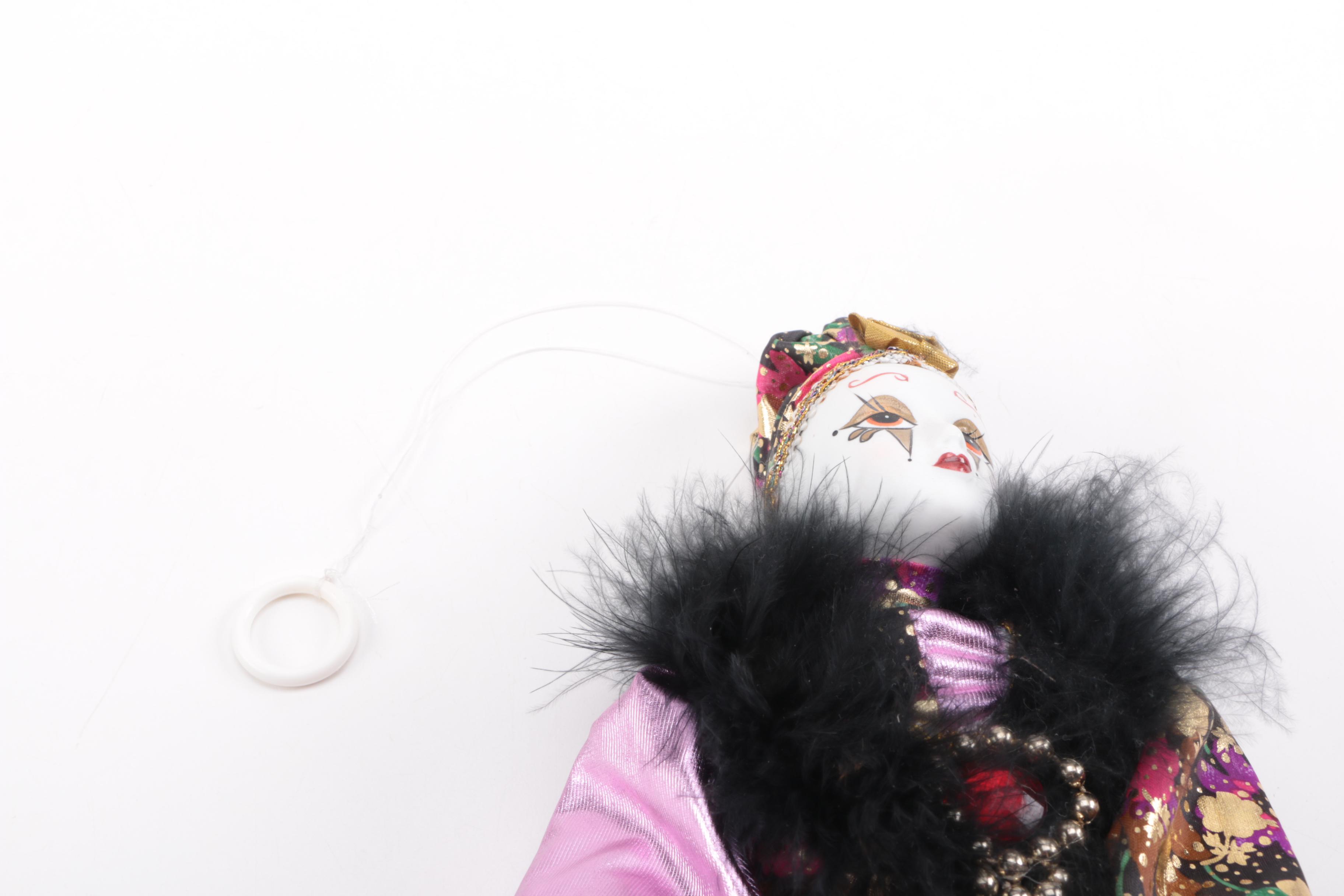 Clown and Harlequin Dolls and Marionettes