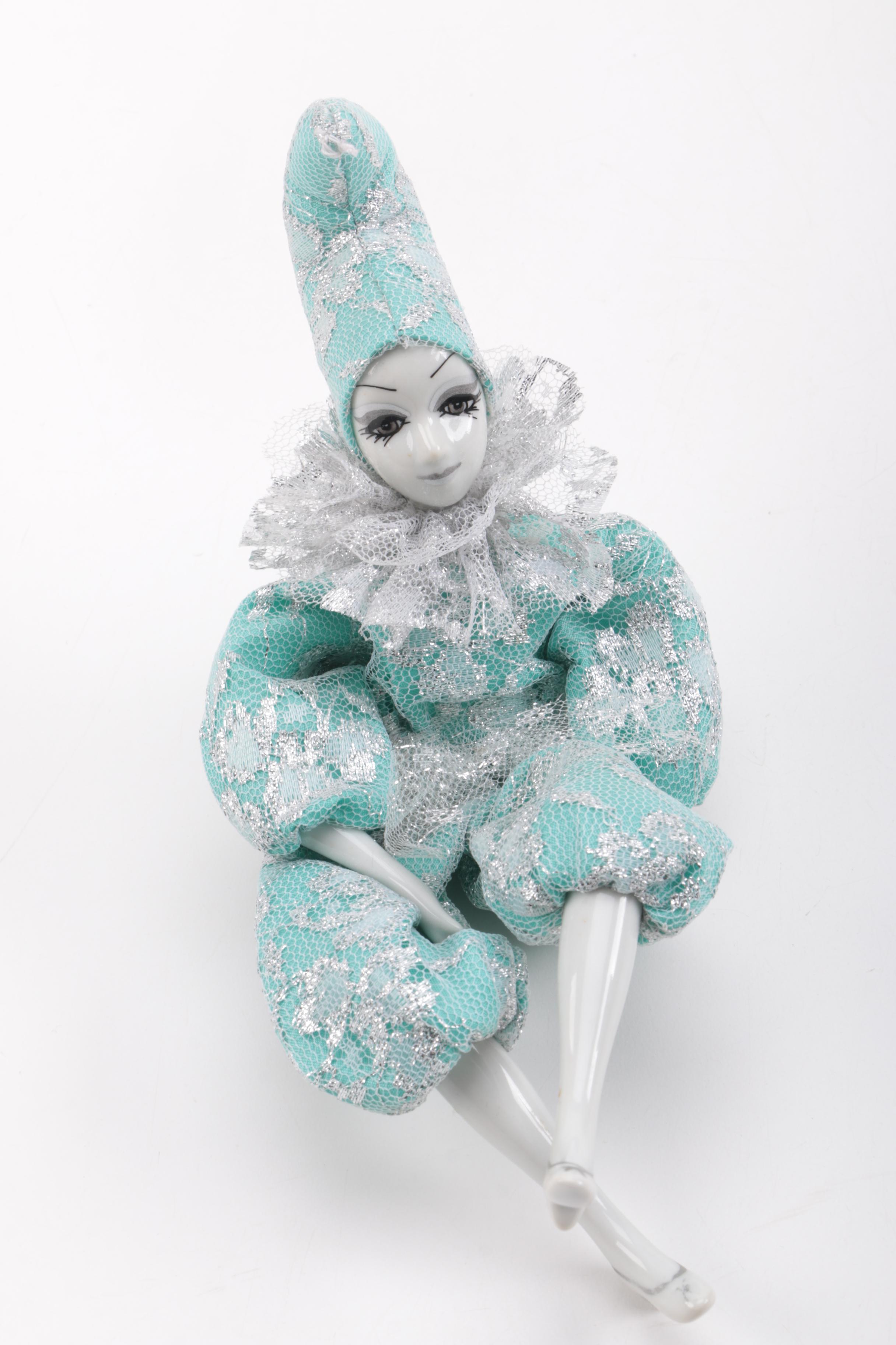 Clown and Harlequin Dolls and Marionettes