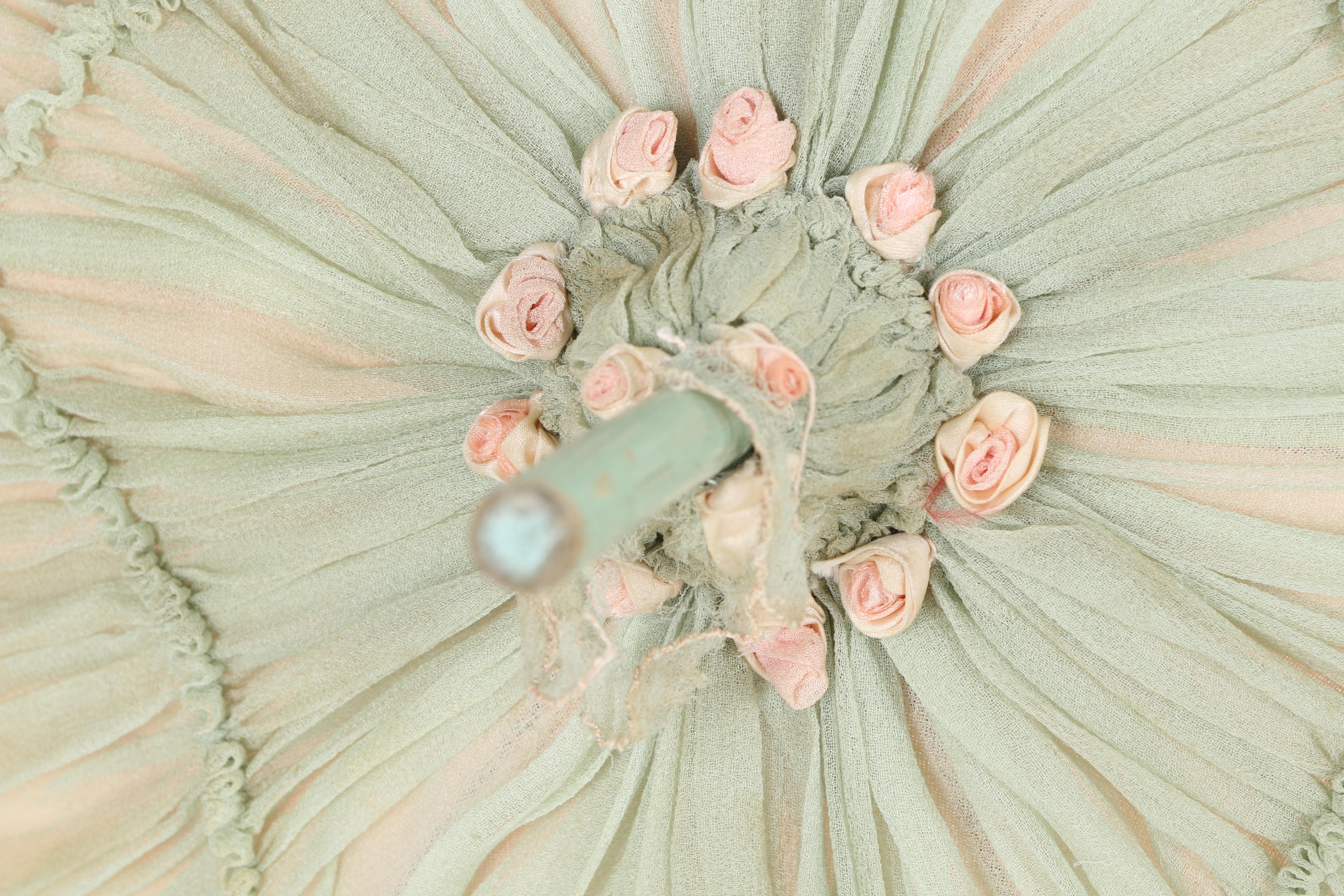 Vintage Girl's Tops and Parasol