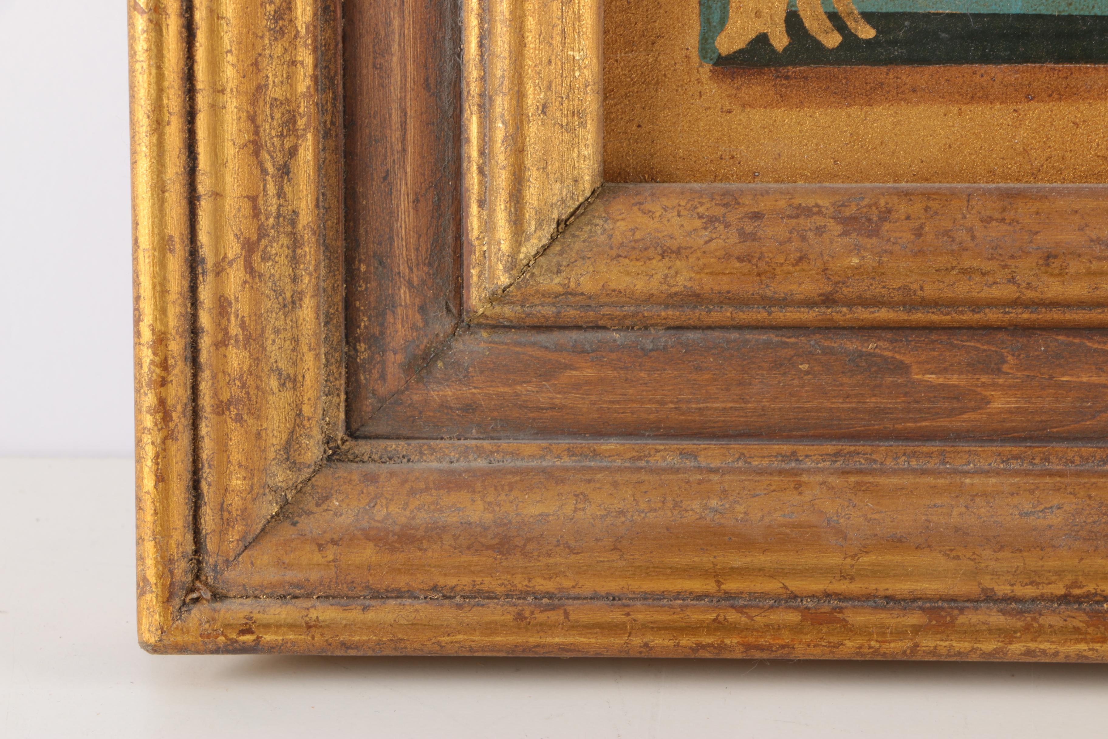 Marchand Tromp L'oeil Oil on Canvas "Fruit"