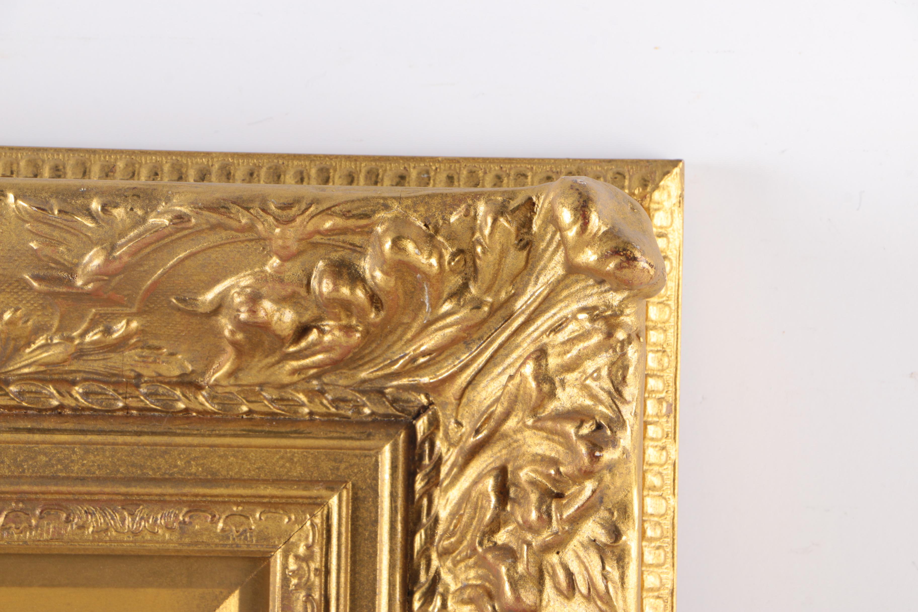 C. Pressit Oil Painting on Panel "Kittens"