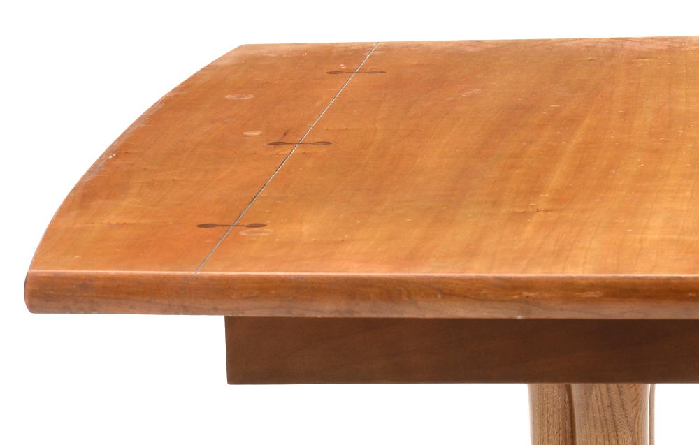 Mid Century Double Pedestal Dining Table