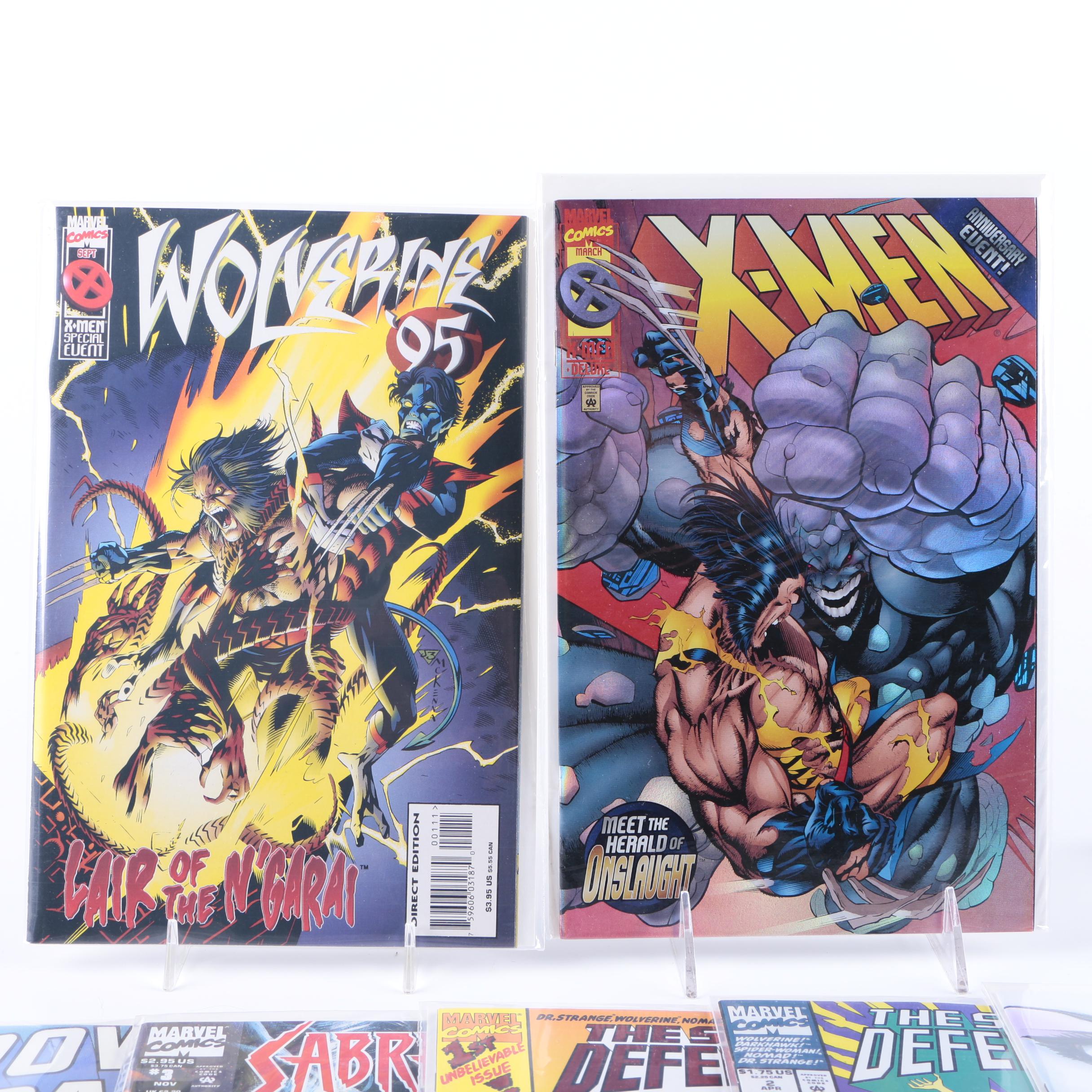 Assorted Modern Age Comics featuring Wolverine
