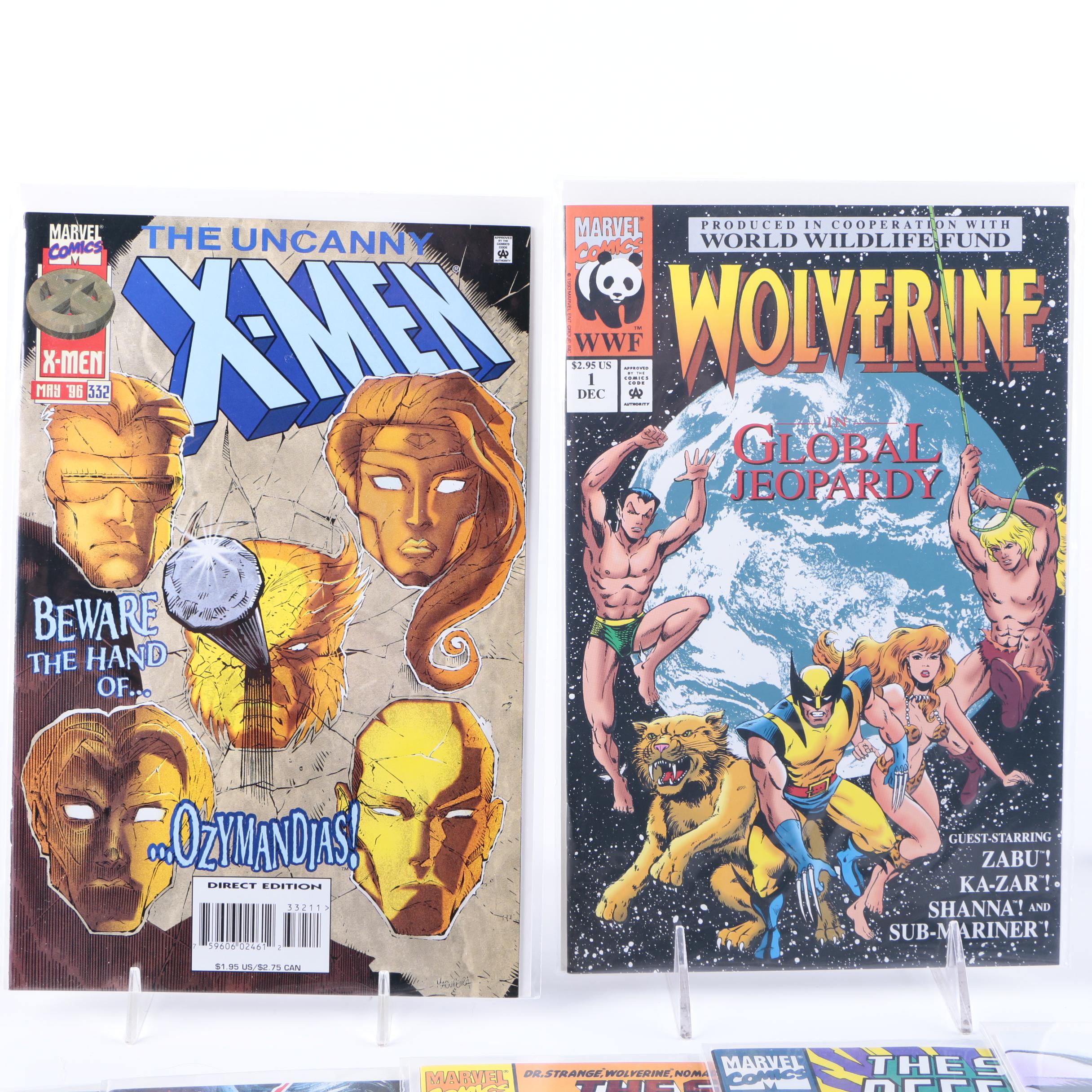 Assorted Modern Age Comics featuring Wolverine