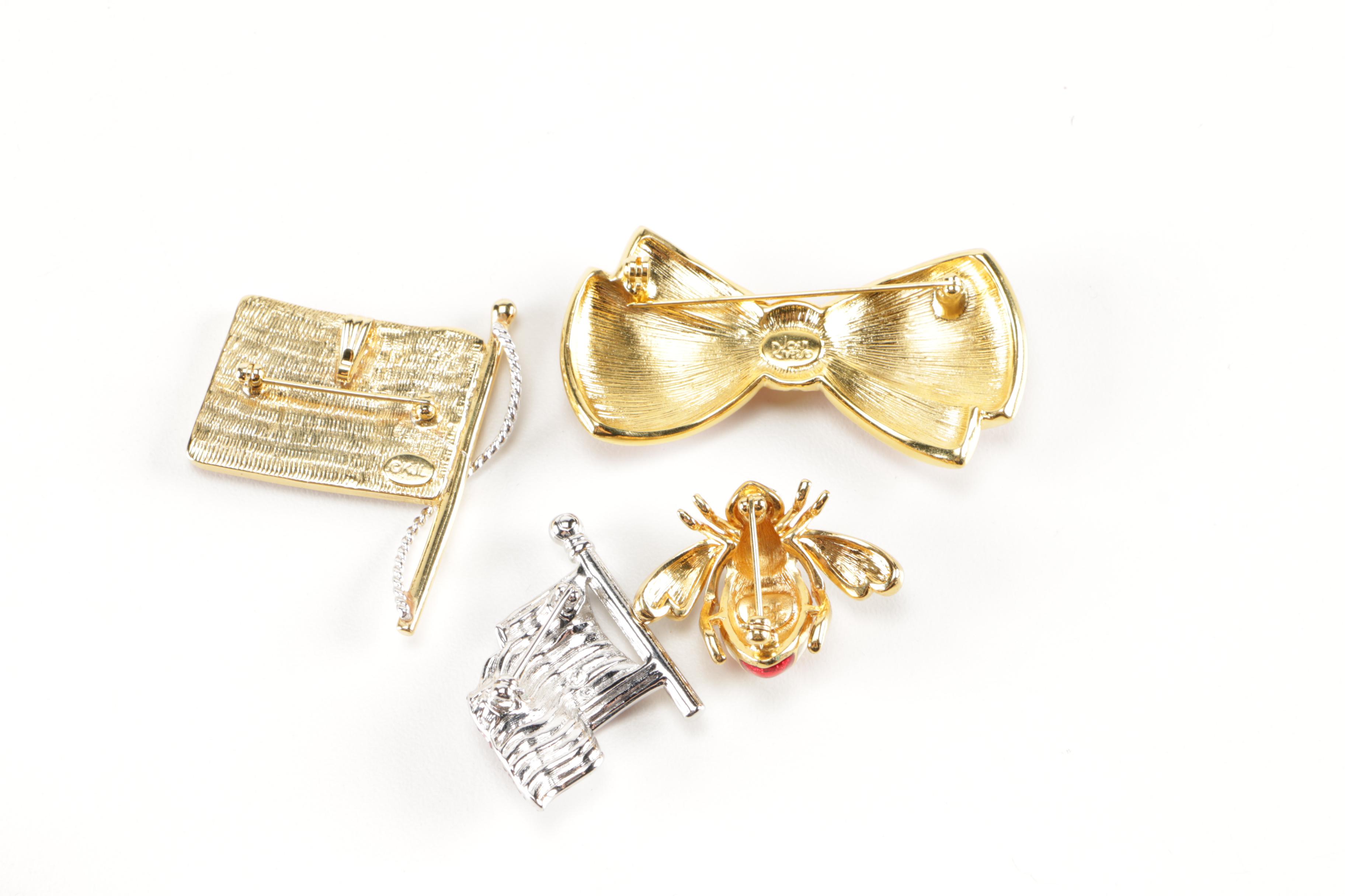 Patriotic Jewelry Including Christopher Radko and Kenneth Jay Lane