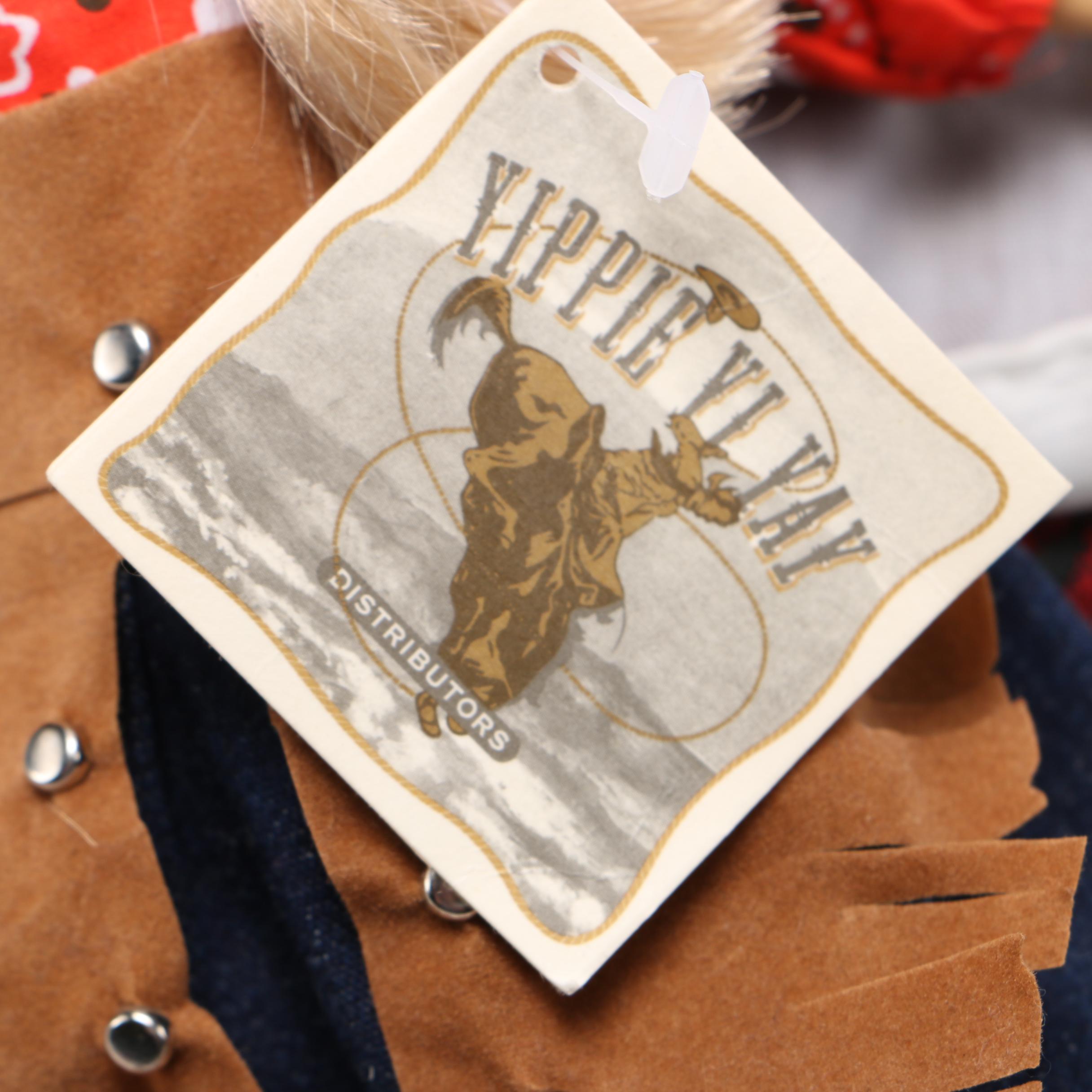 Dolls in Mexican Style Dress, a Flip Doll, and a Doll in Western Style Dress