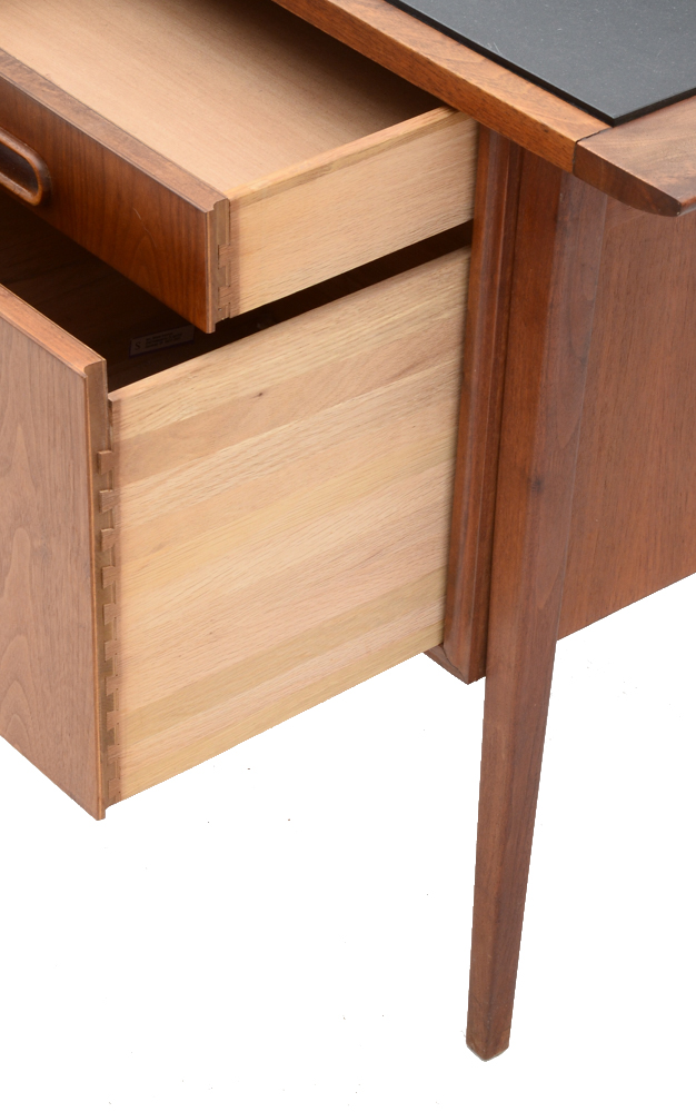 Mid Century Modern Walnut Desk