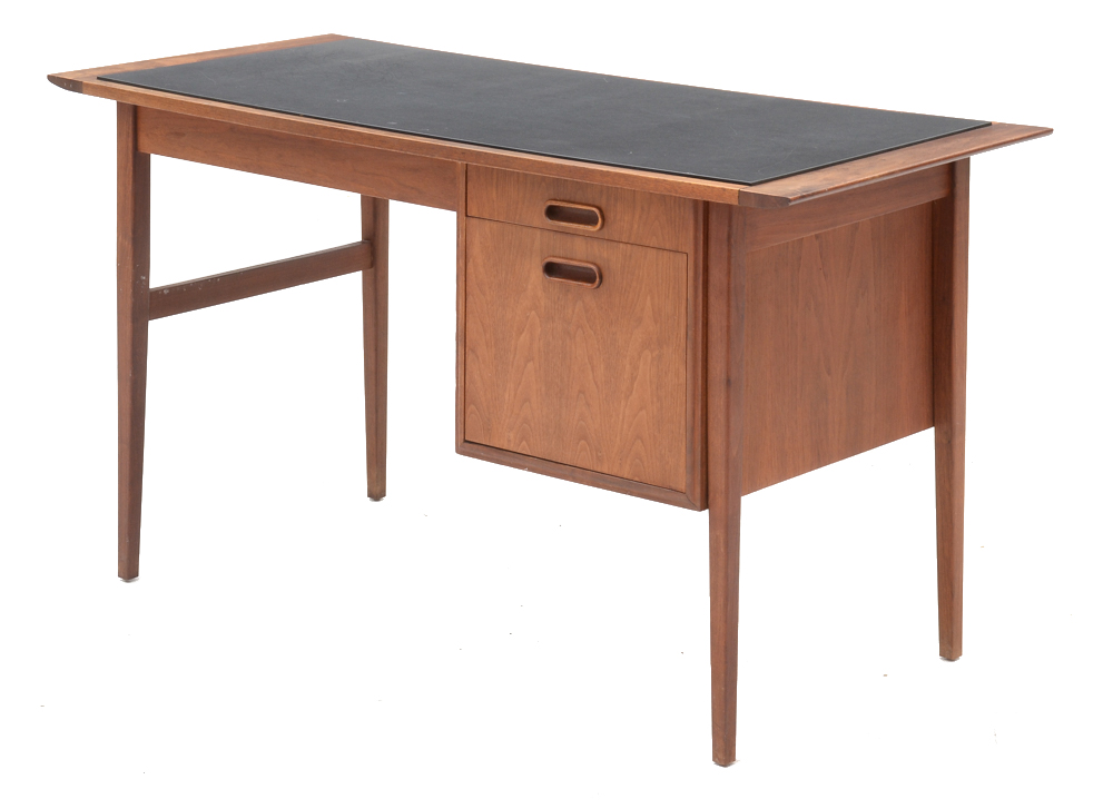 Mid Century Modern Walnut Desk