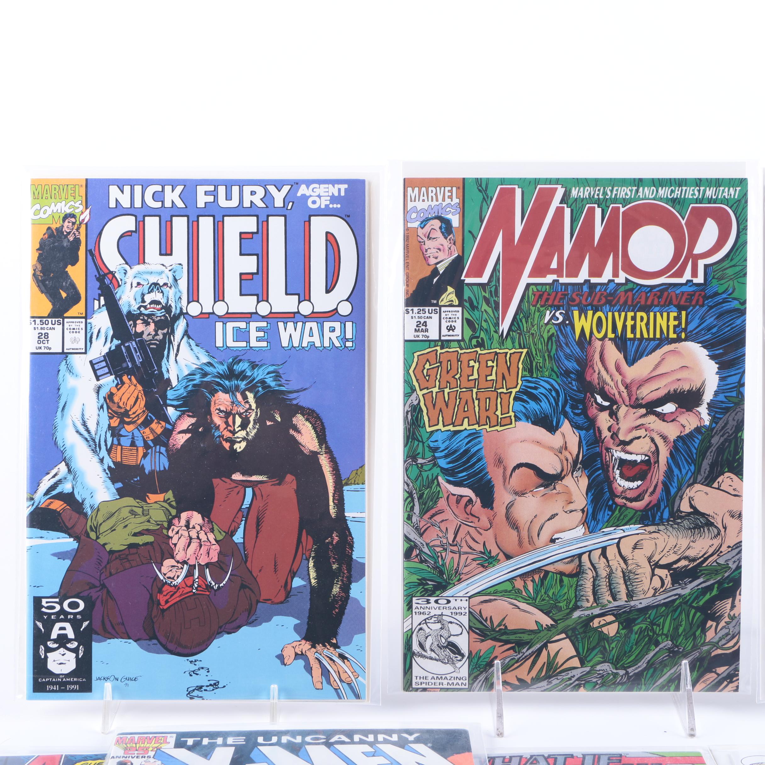 Assorted Modern Age Comics featuring Wolverine