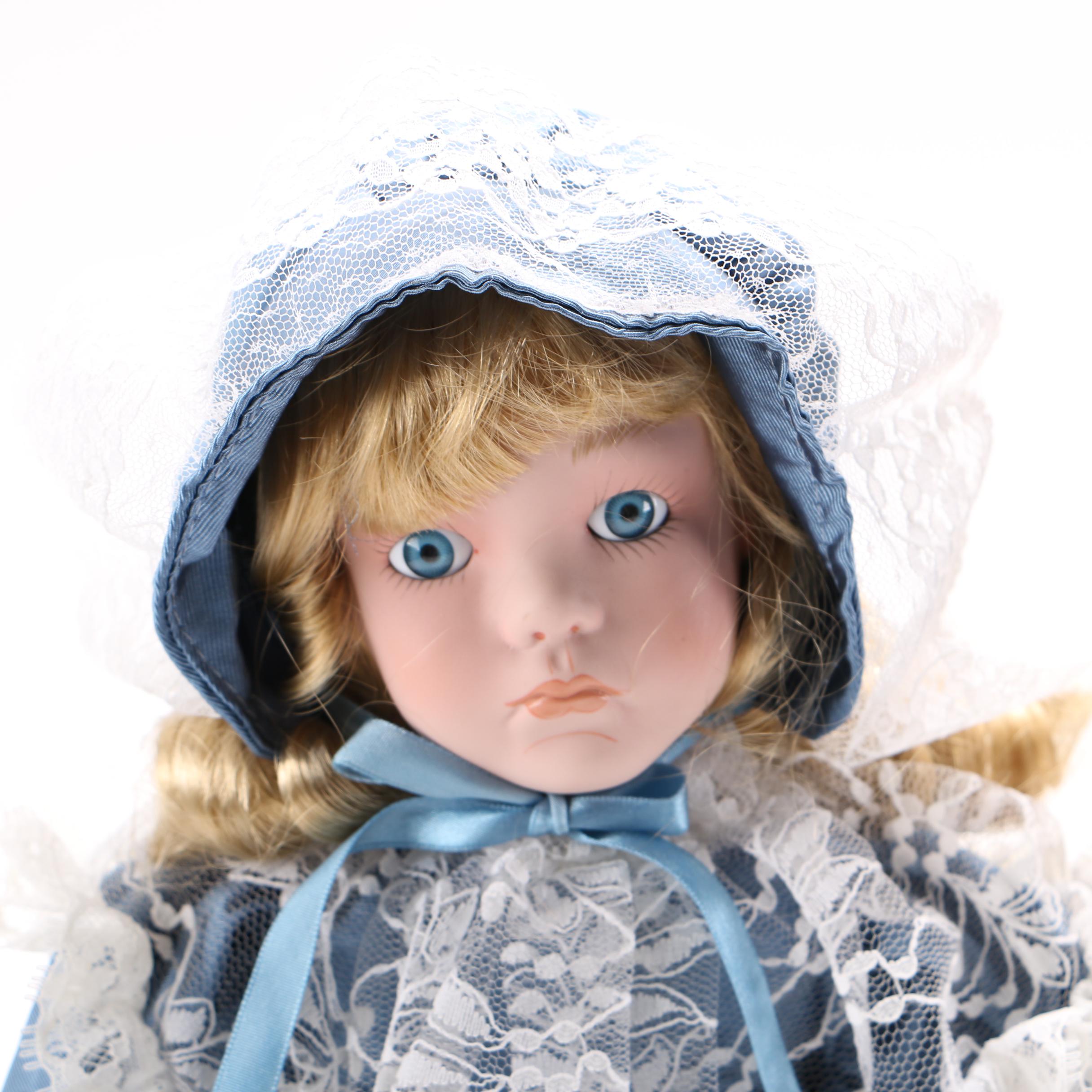 Collection of Victorian Style Porcelain Dolls