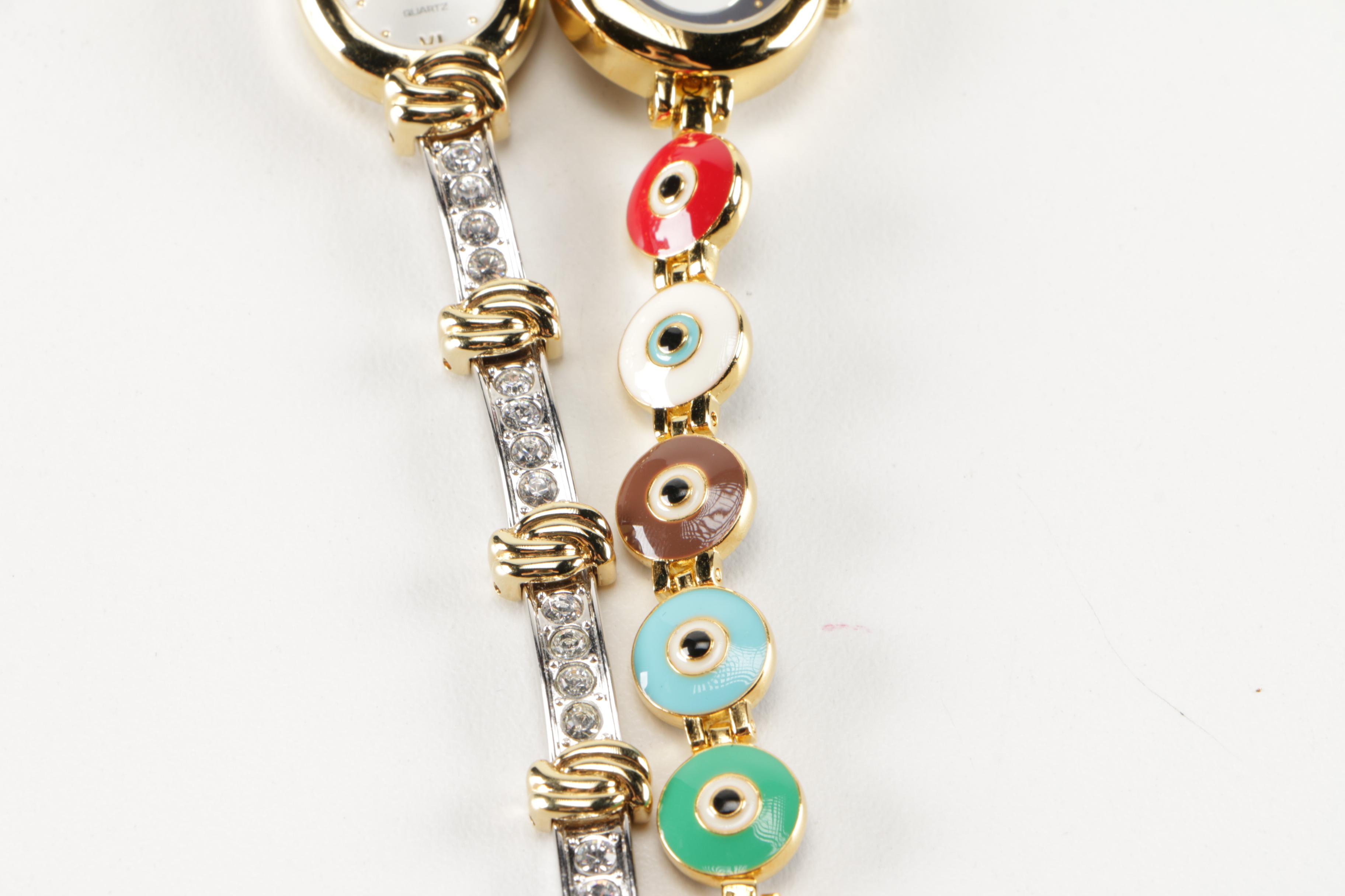 Watches, Necklaces and a Locket Including Nolan Miller