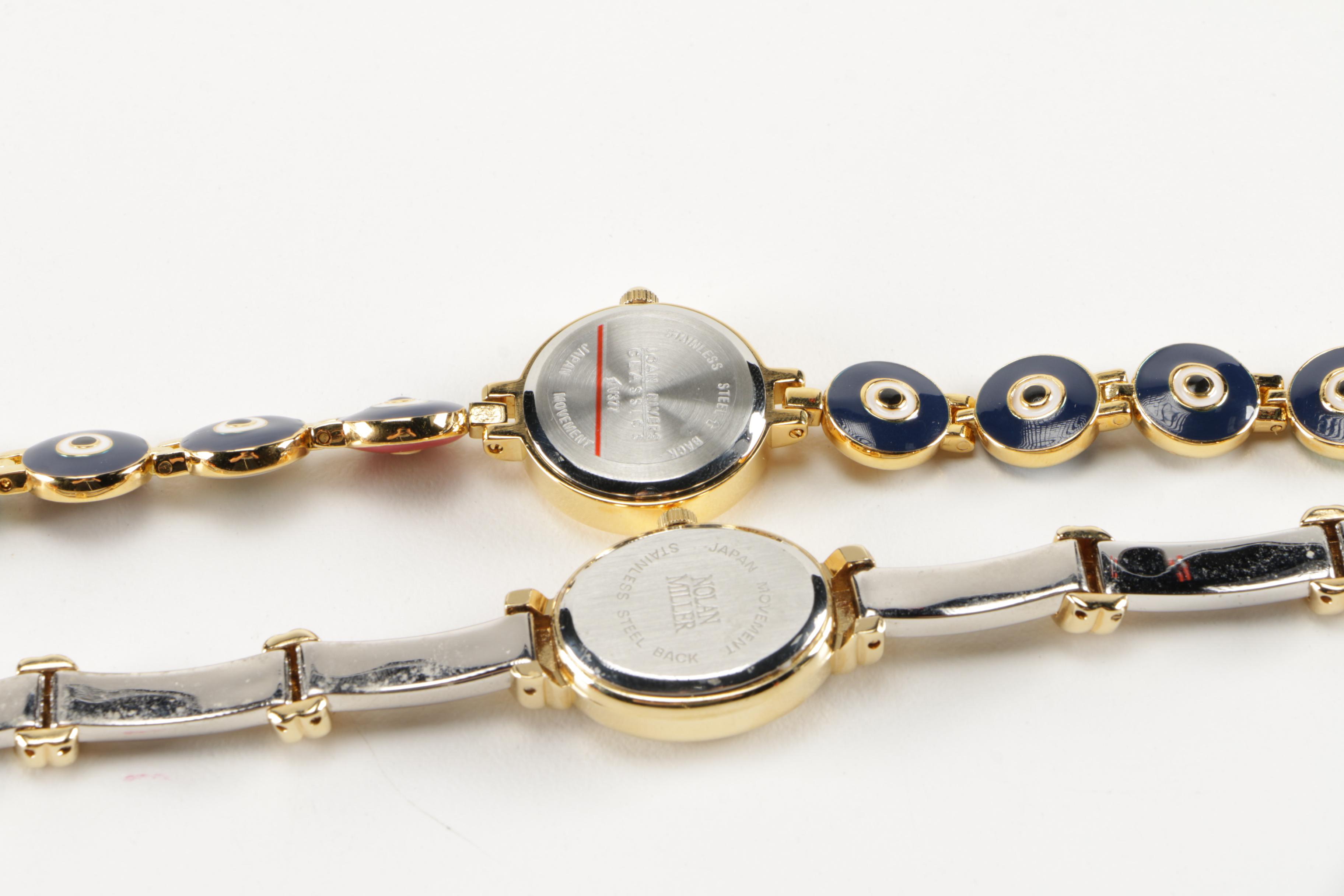 Watches, Necklaces and a Locket Including Nolan Miller