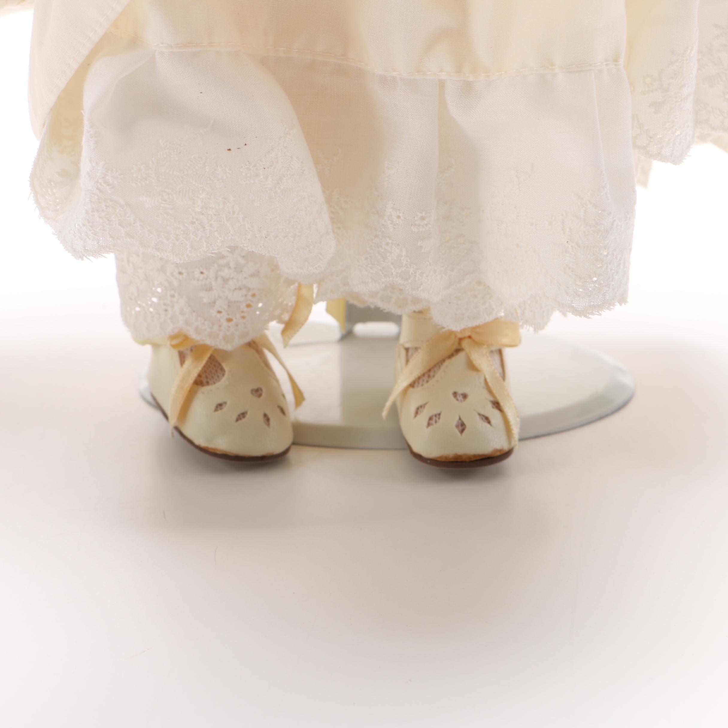 Red-Haired Porcelain Doll