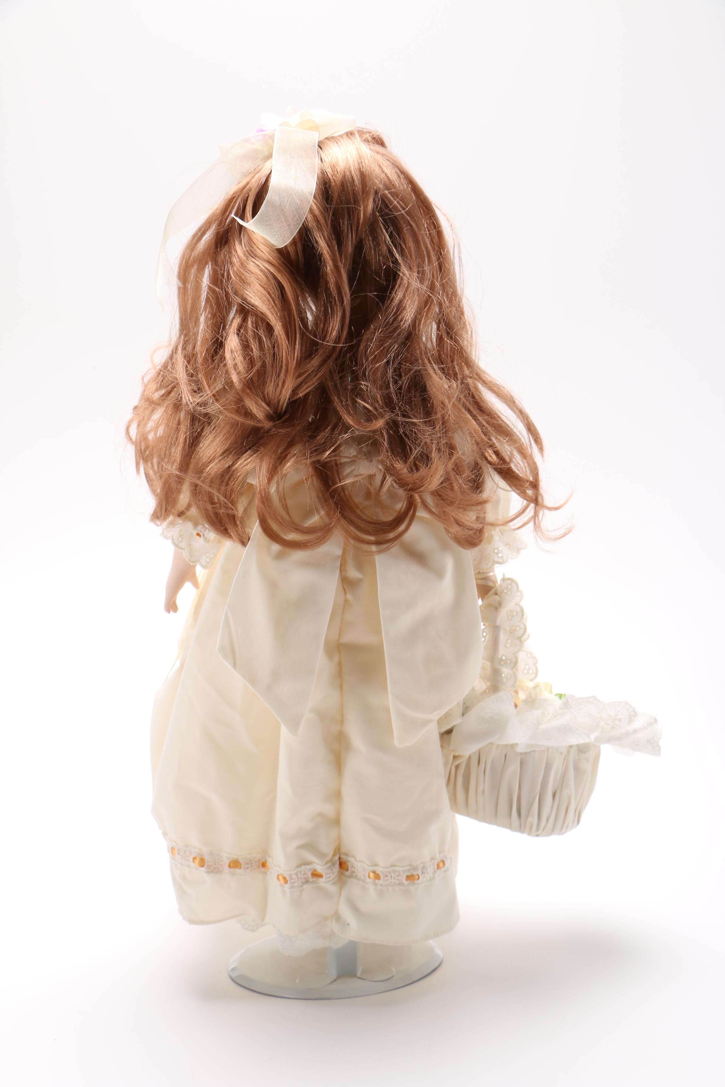 Red-Haired Porcelain Doll