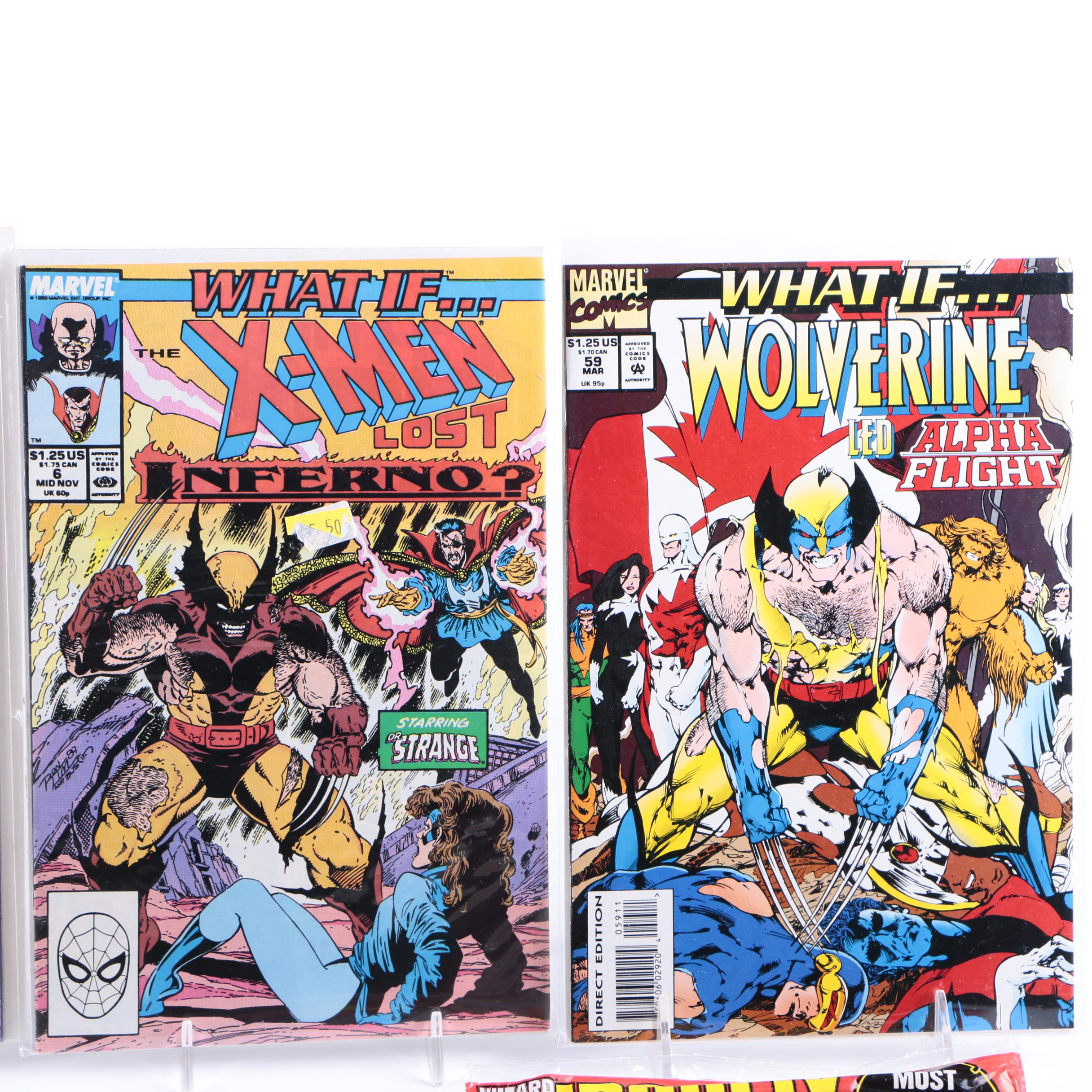 Fifteen "Wolverine" Comic Books and Magazines