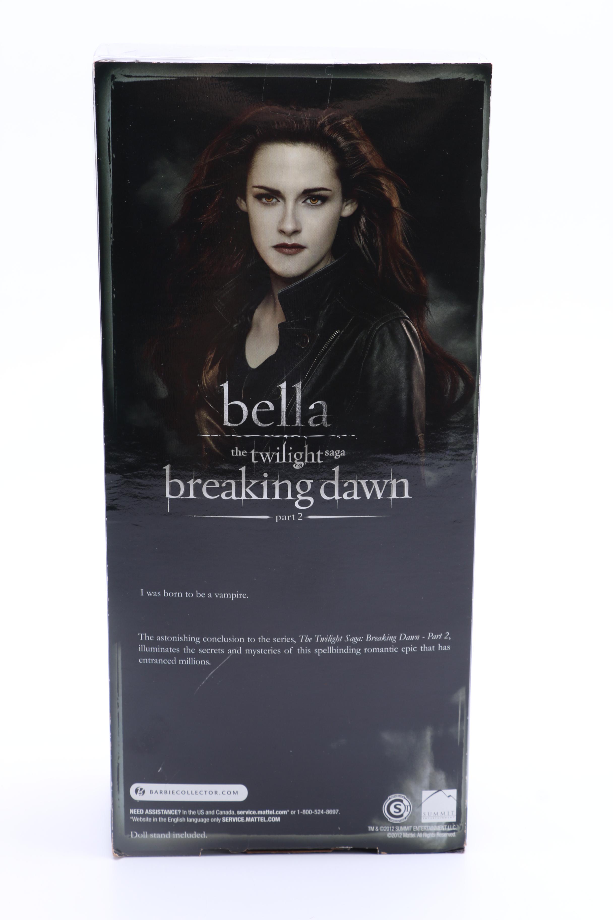 Set of Four "Twilight" Pink Label Barbie Dolls