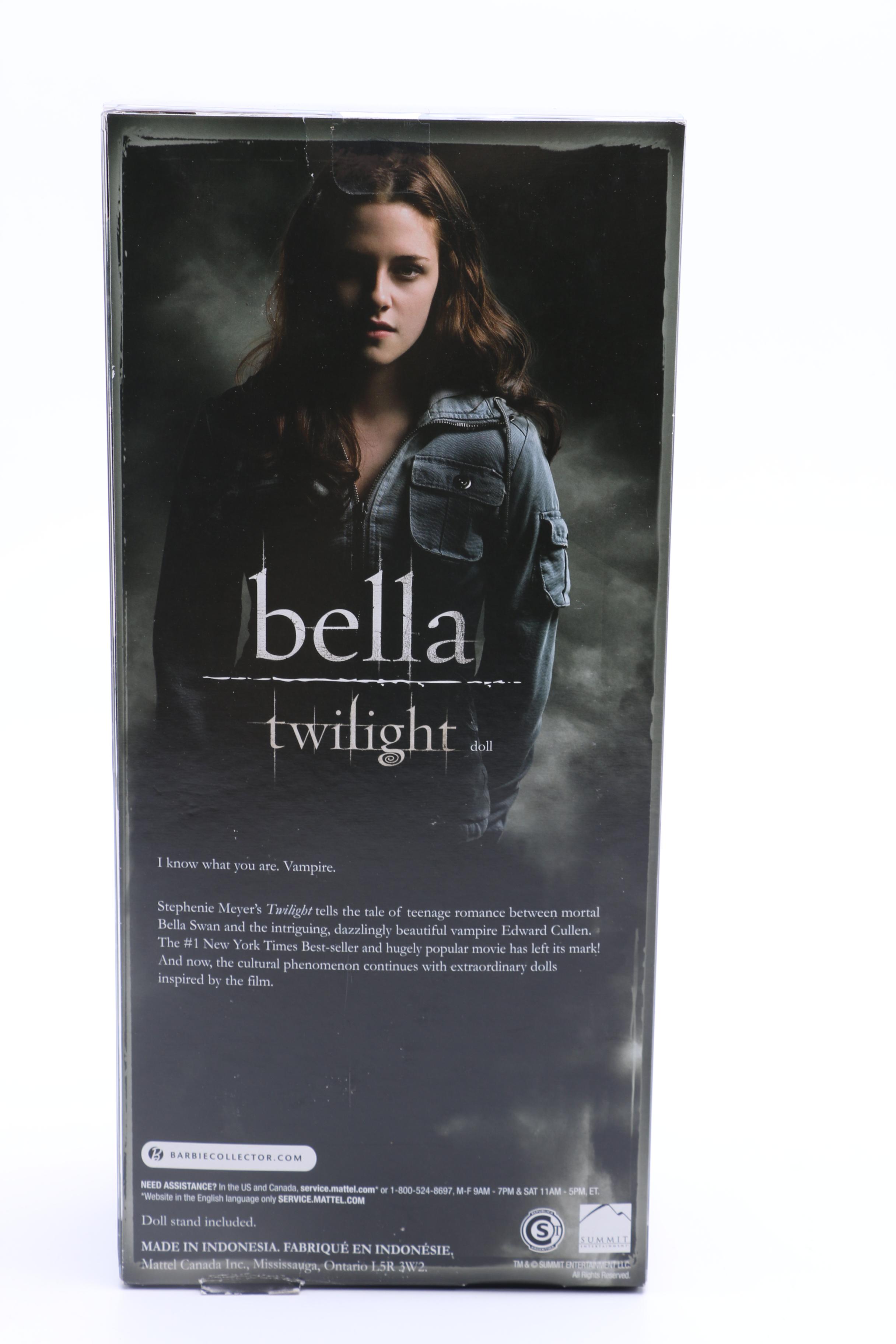 Set of Four "Twilight" Pink Label Barbie Dolls