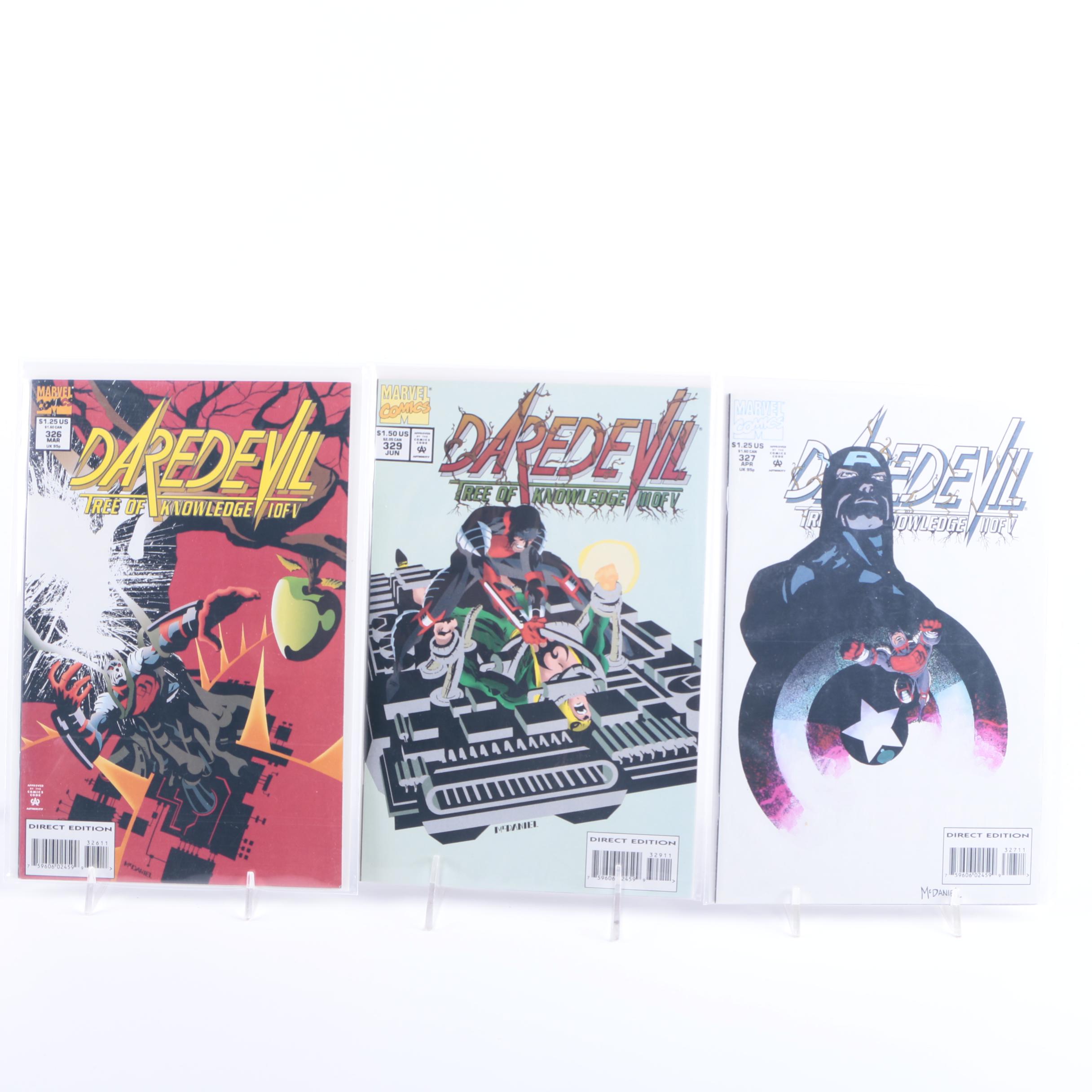 Variety of "Daredevil" Comics