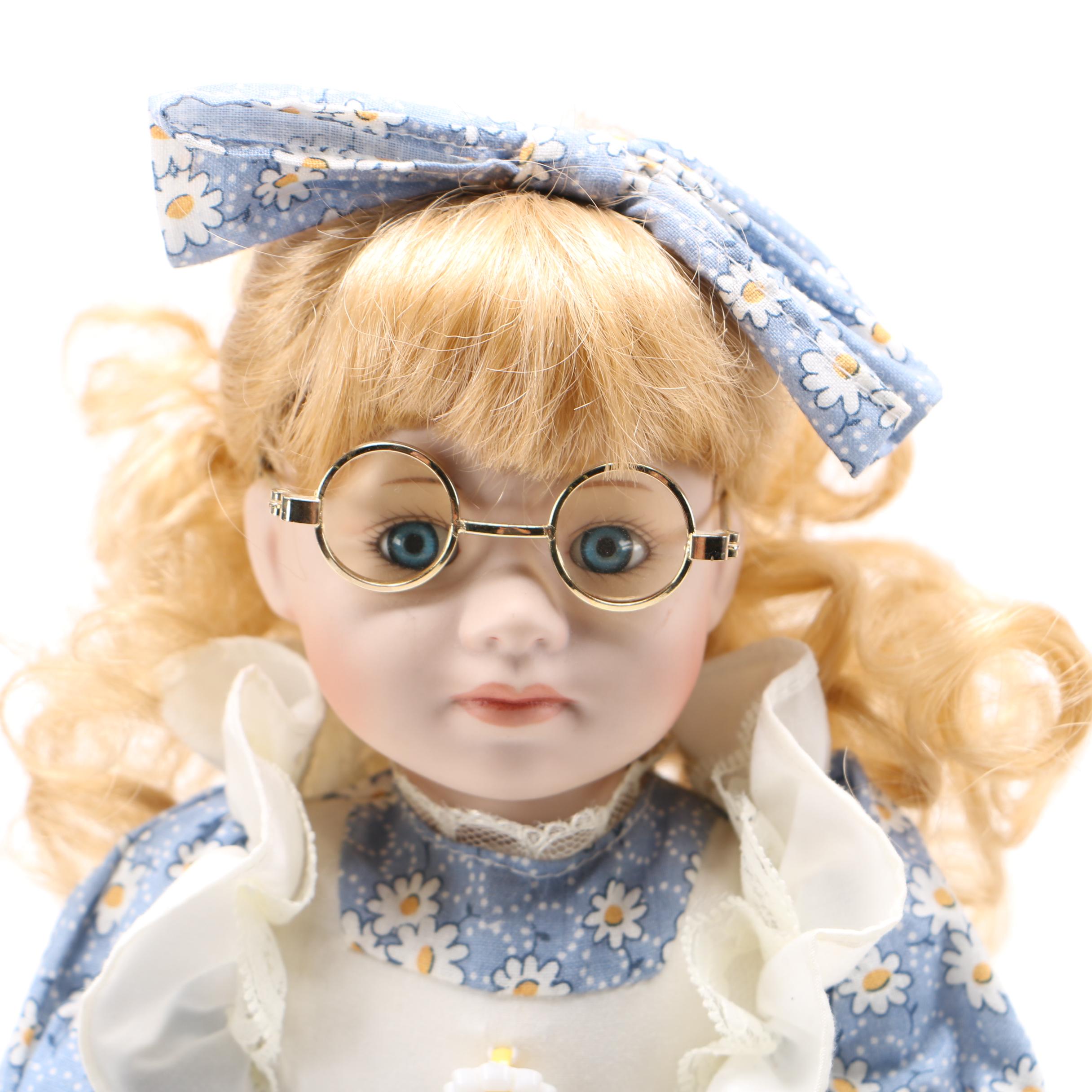Porcelain "Daisy" Doll by Geppeddo