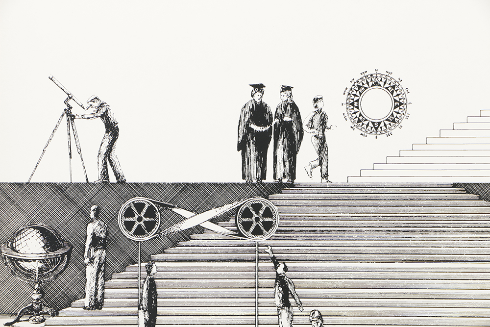 Universal Declaration of Human Rights Lithograph Poster on Paper