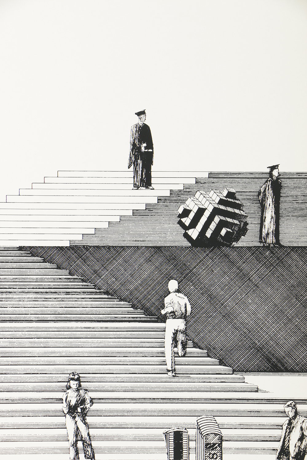 Universal Declaration of Human Rights Lithograph Poster on Paper