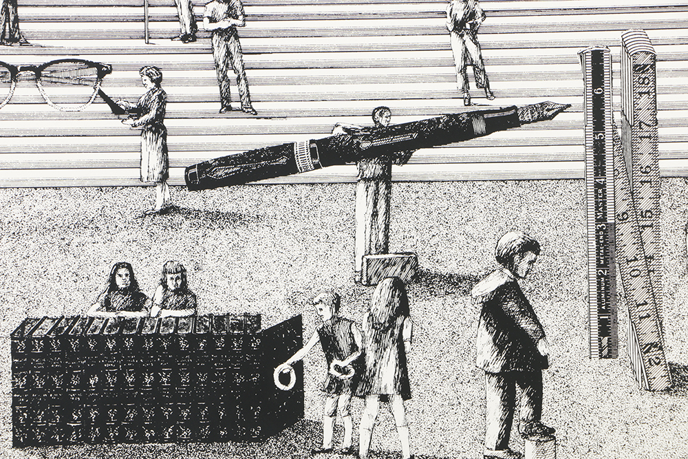 Universal Declaration of Human Rights Lithograph Poster on Paper