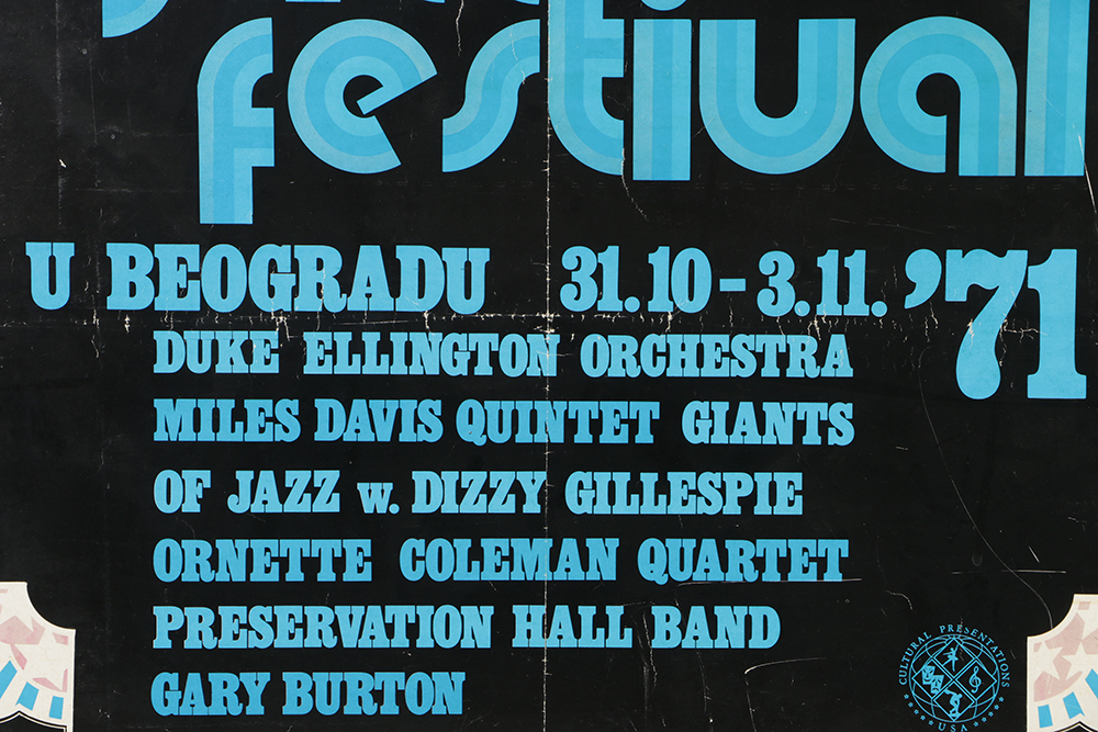 Newport Jazz Festival Giclee Poster on Paper