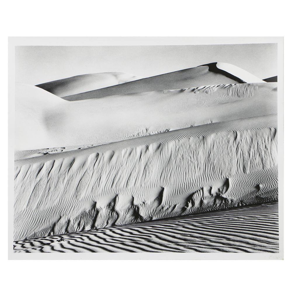 Silver Gelatin Print on Paper after Edward Weston "Dunes, Oceano"