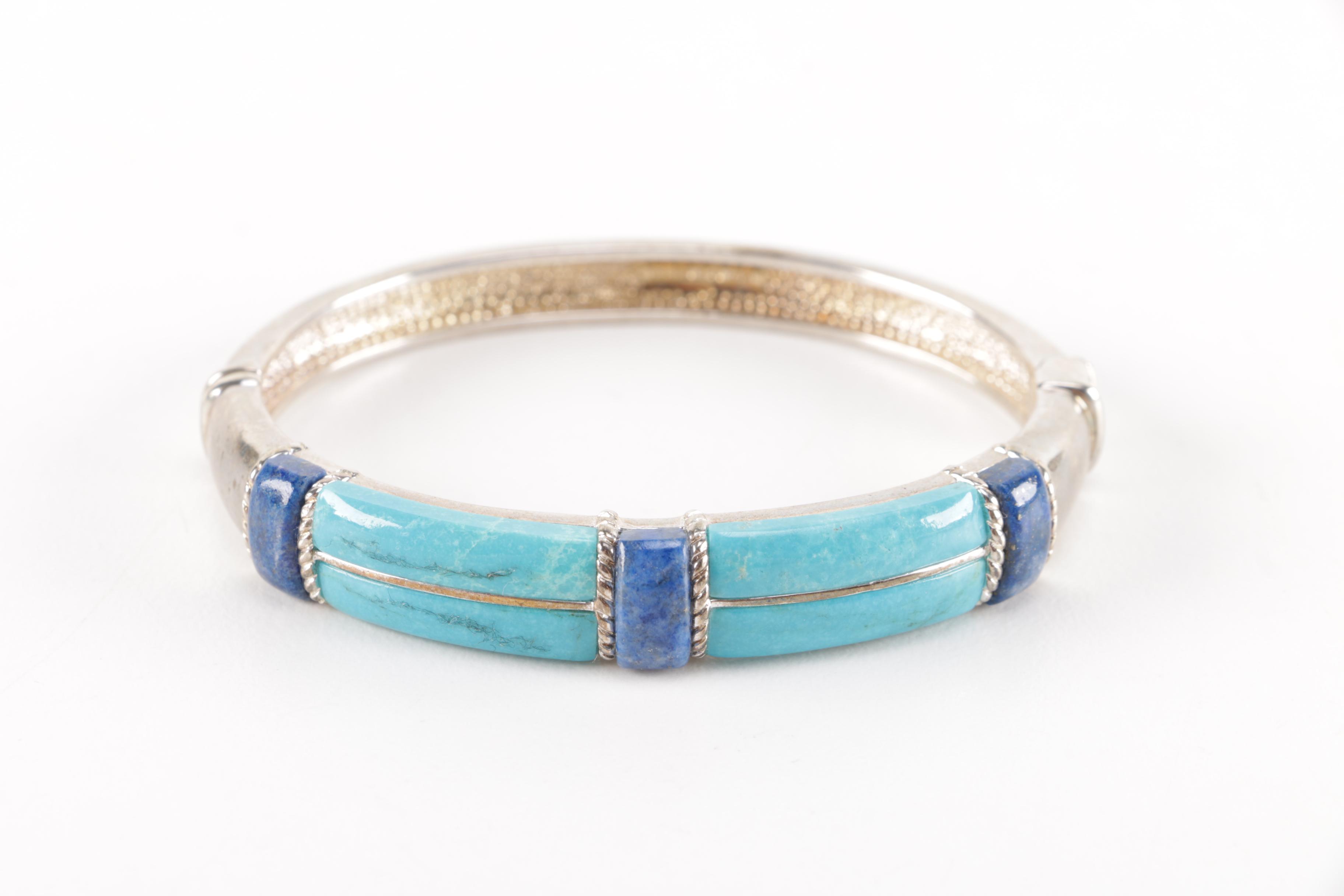 Sterling Silver and Gemstone Bracelets Including Whitney Kelly