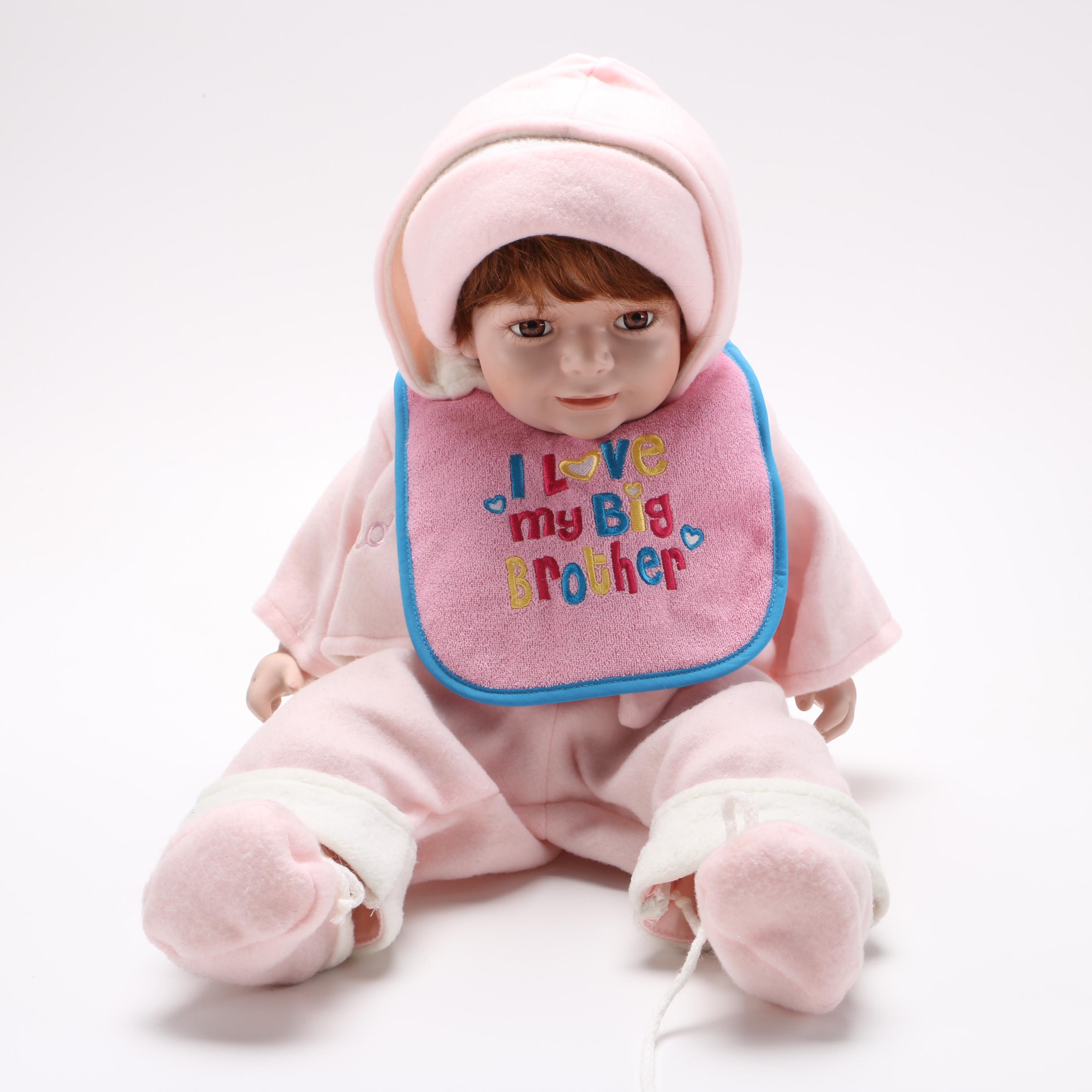 Royal Cathay Collection Porcelain "Teo" Baby Doll