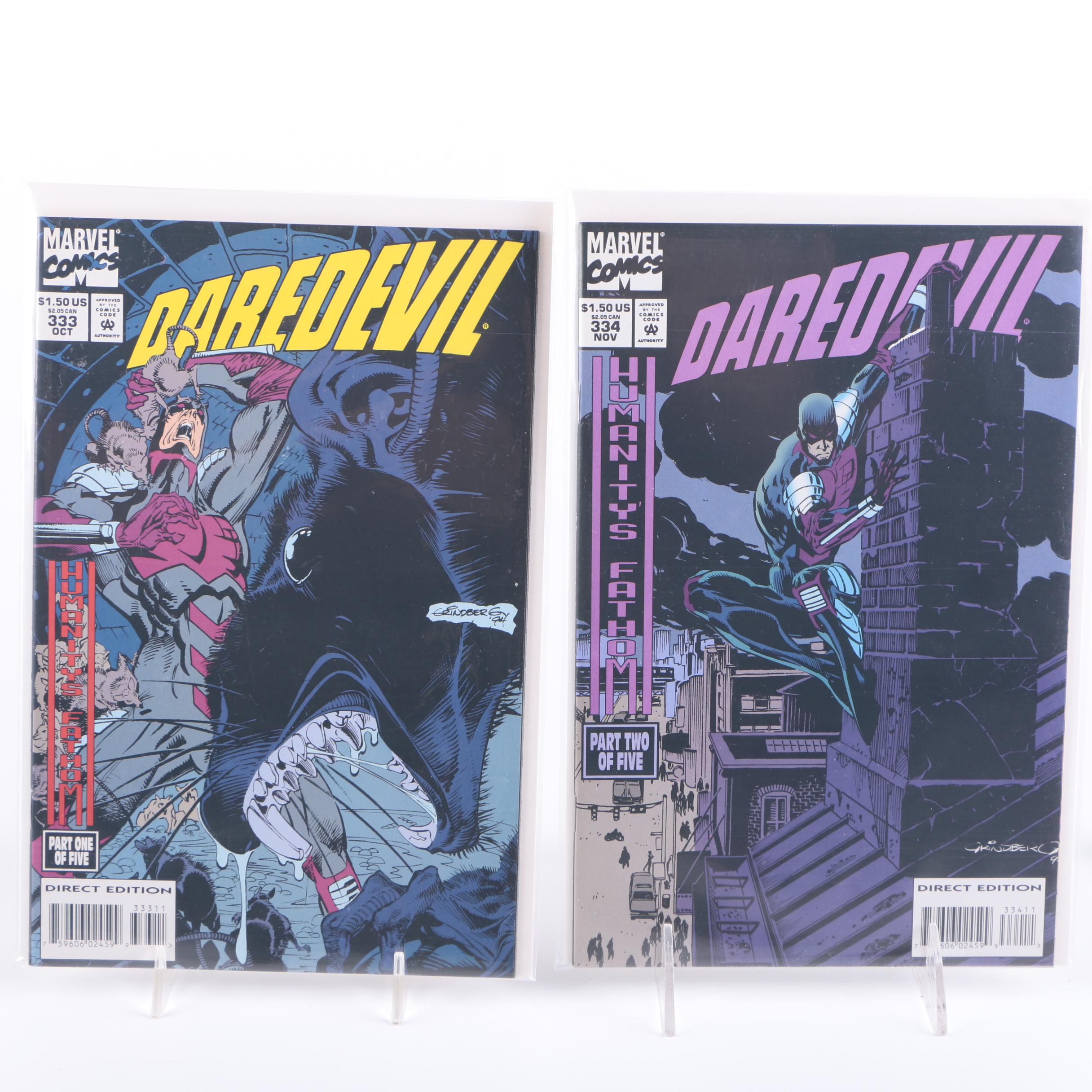 Assorted Marvel Modern Age "Daredevil" Comics