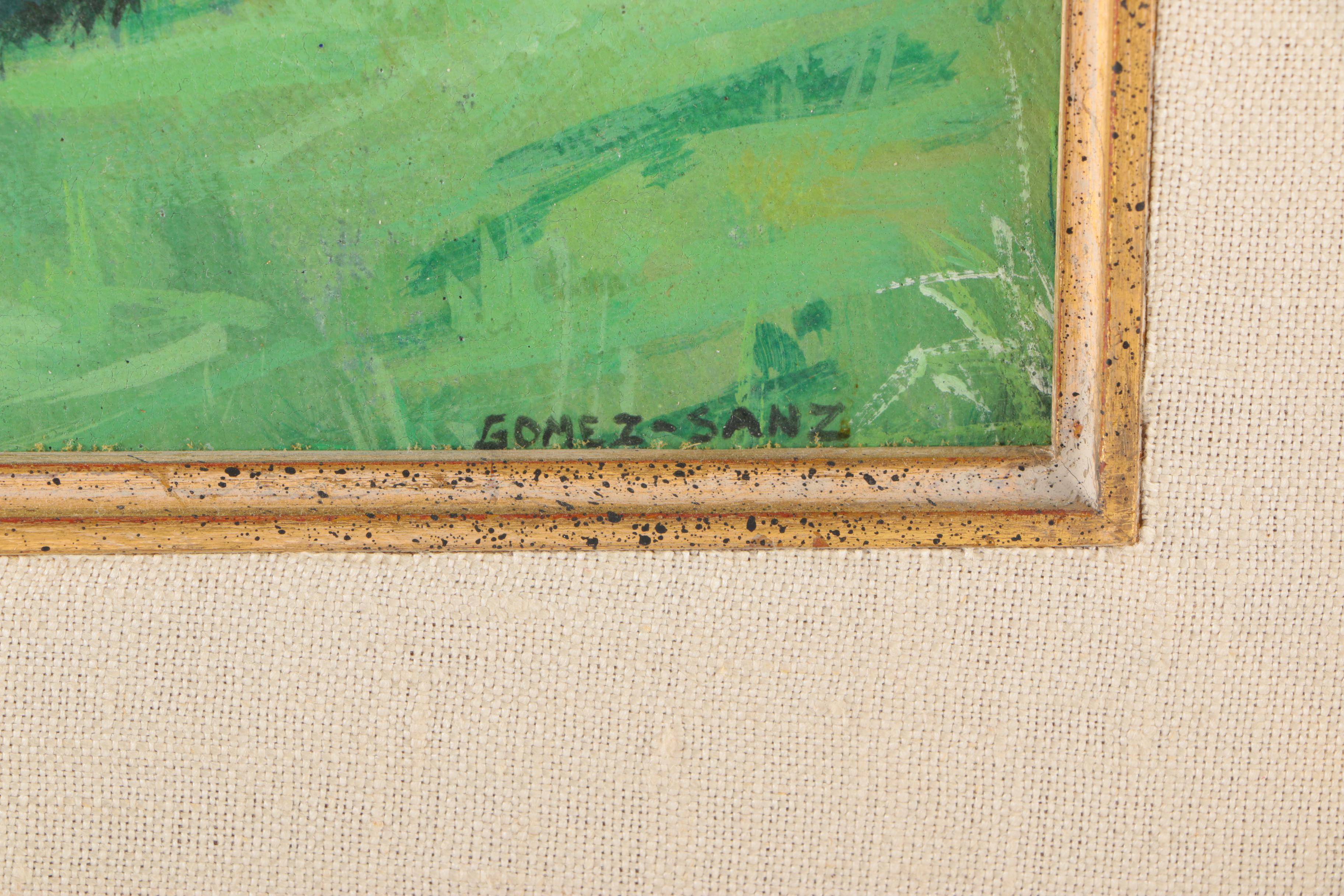 "Landscape" Jose Gomez-Sanz Original Oil Painting on Canvas