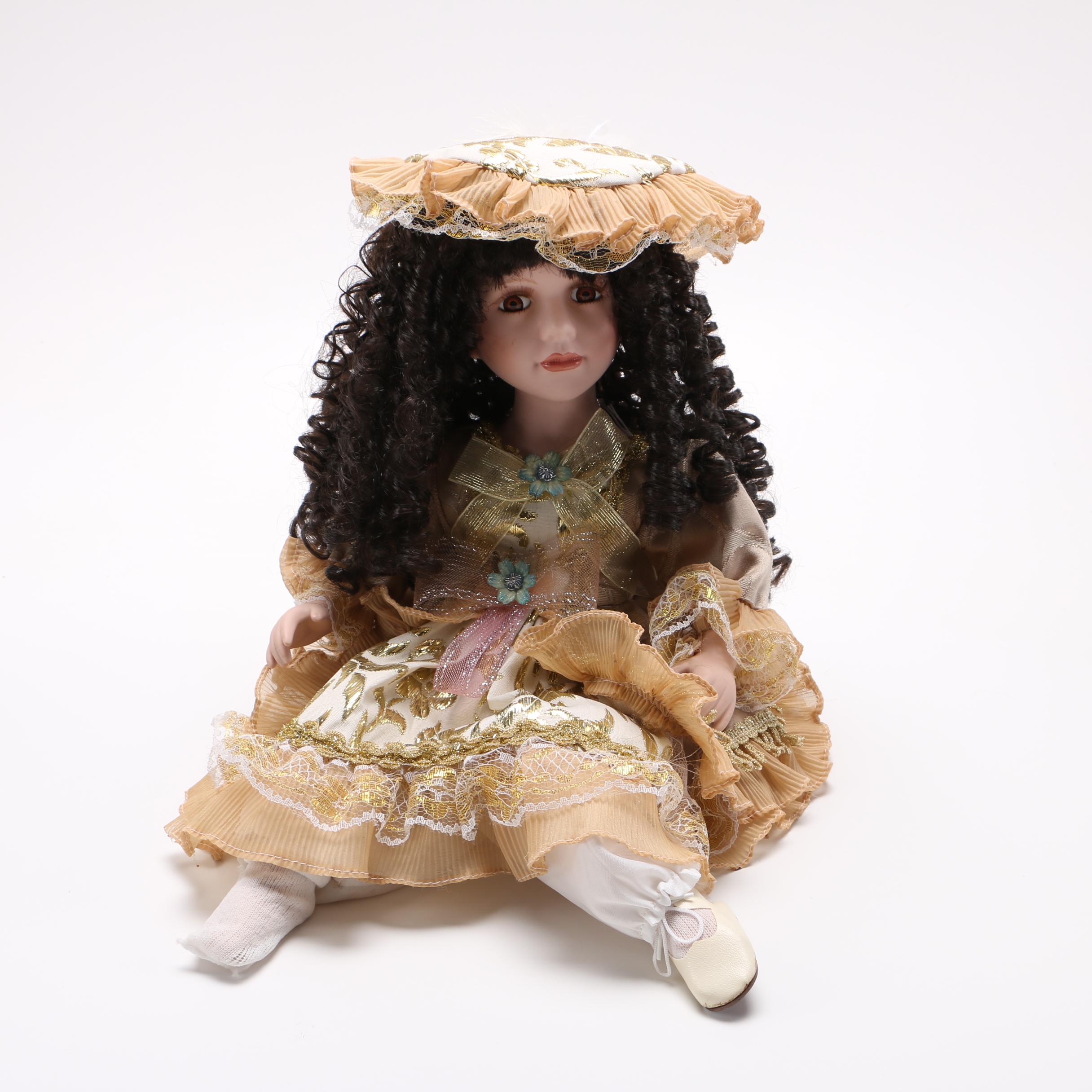 Goldenvale Porcelain Doll