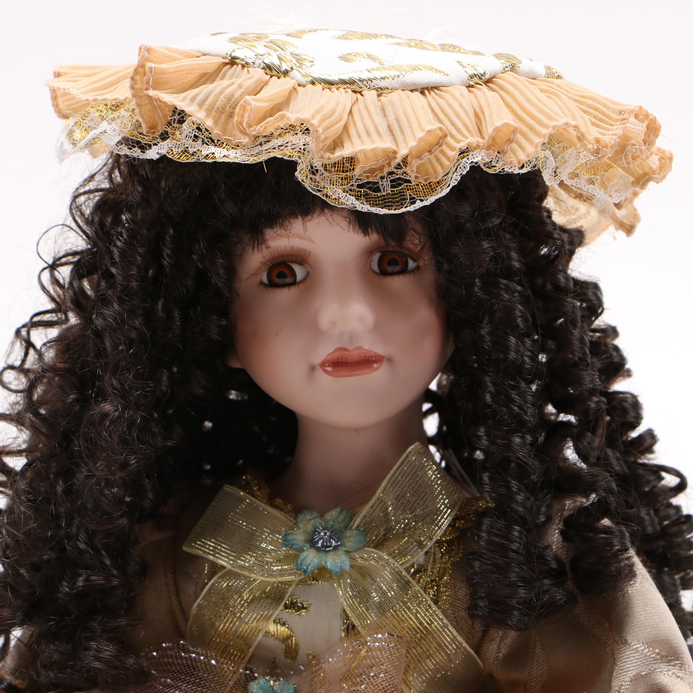 Goldenvale Porcelain Doll