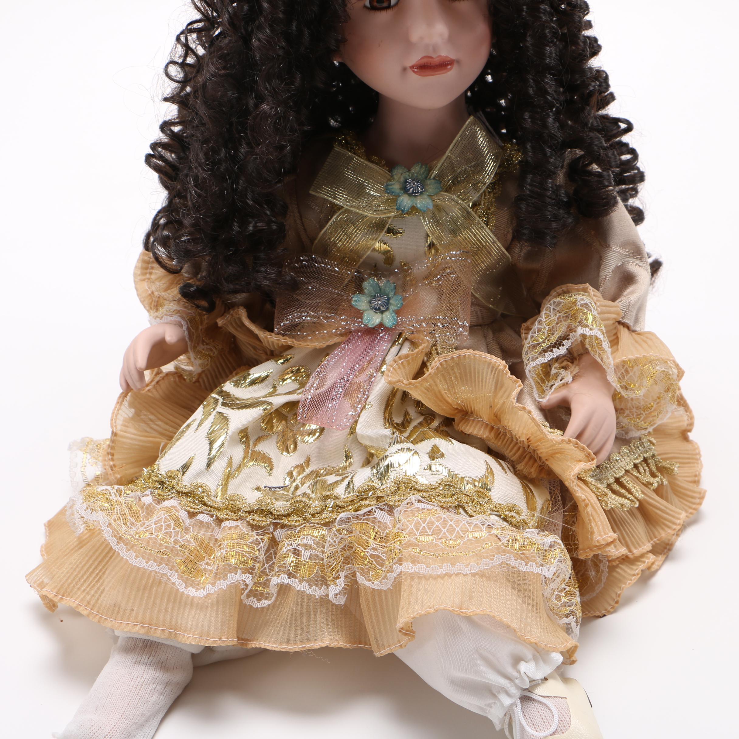 Goldenvale Porcelain Doll