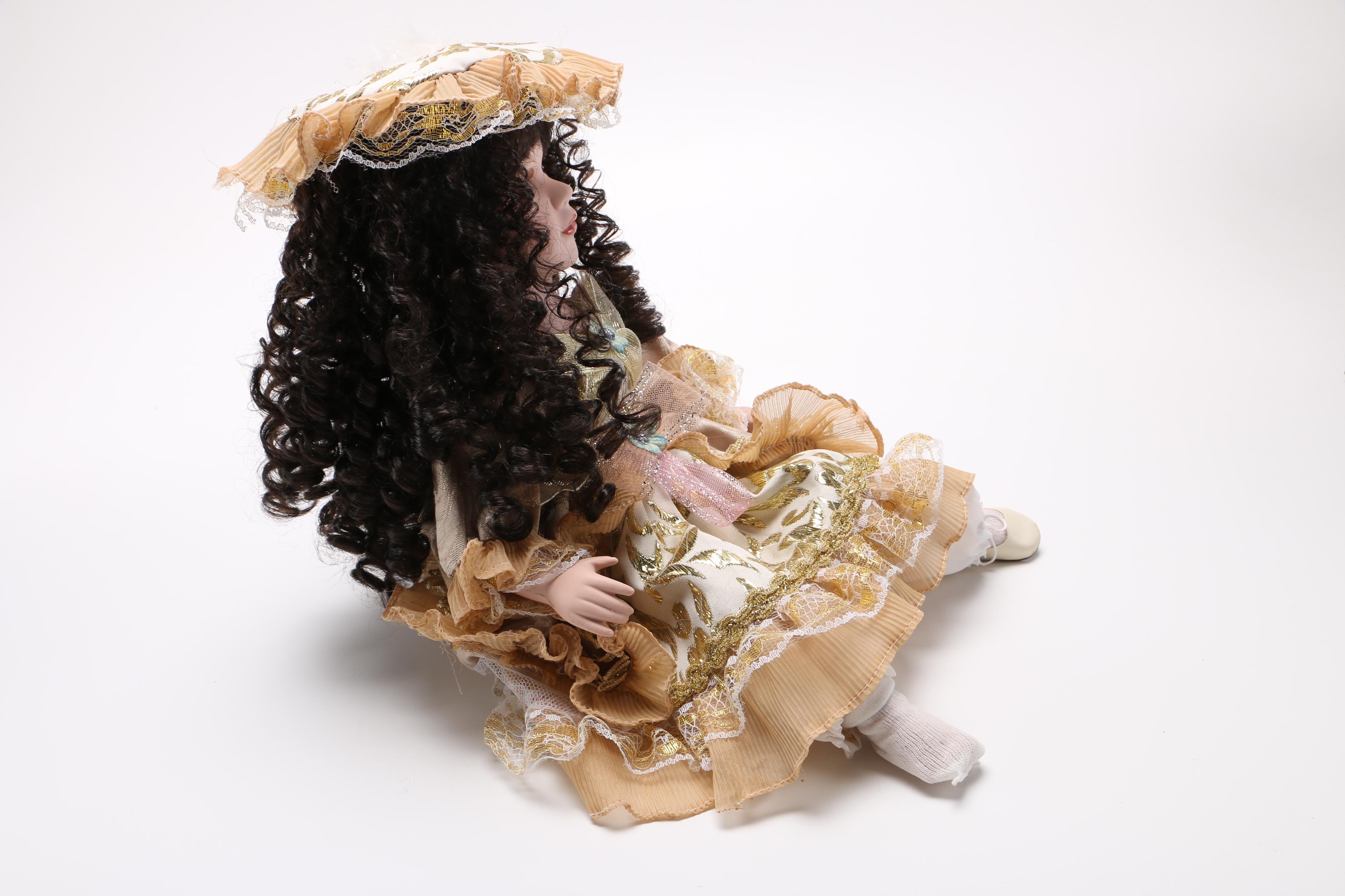 Goldenvale Porcelain Doll