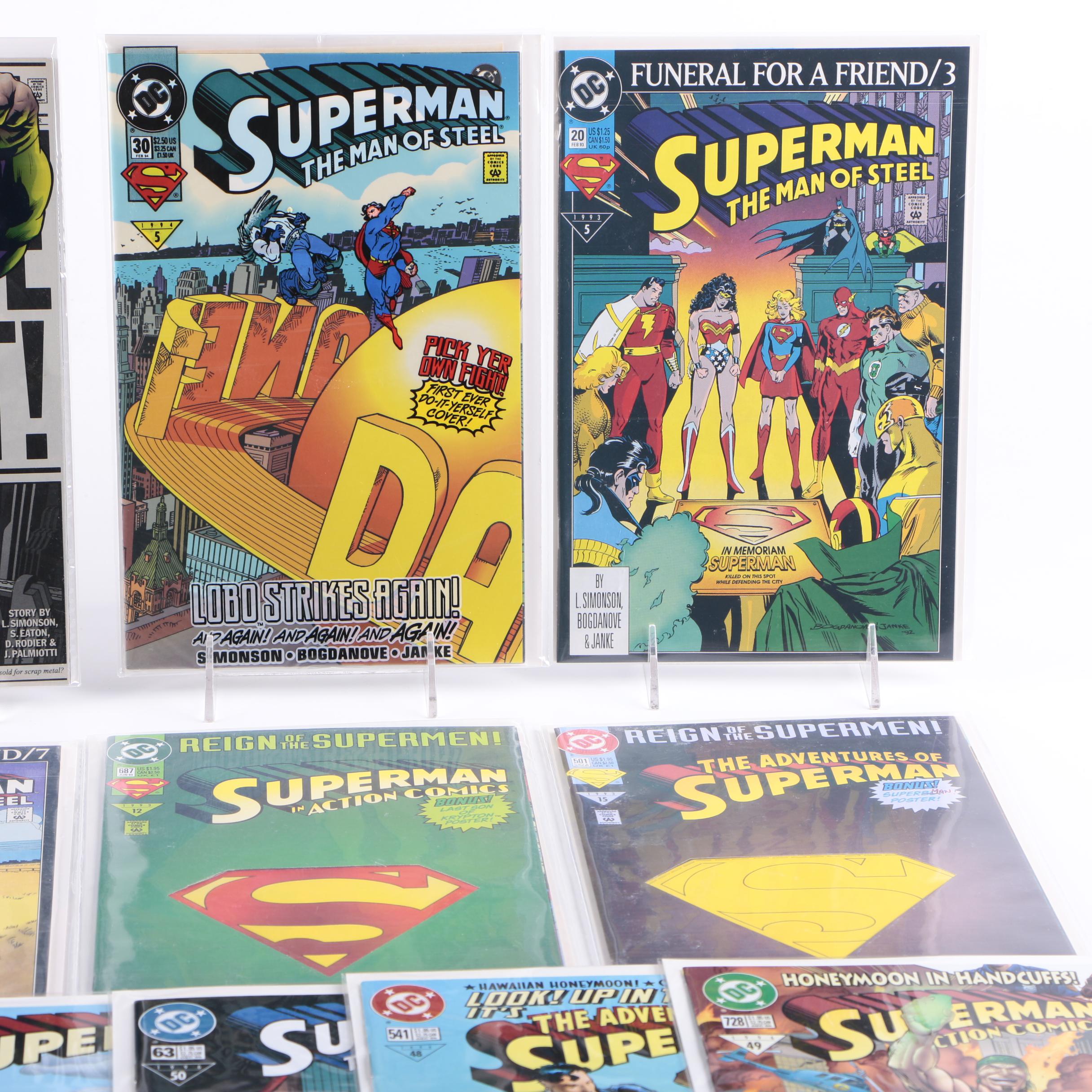 Assorted Modern Age "Superman" Comics