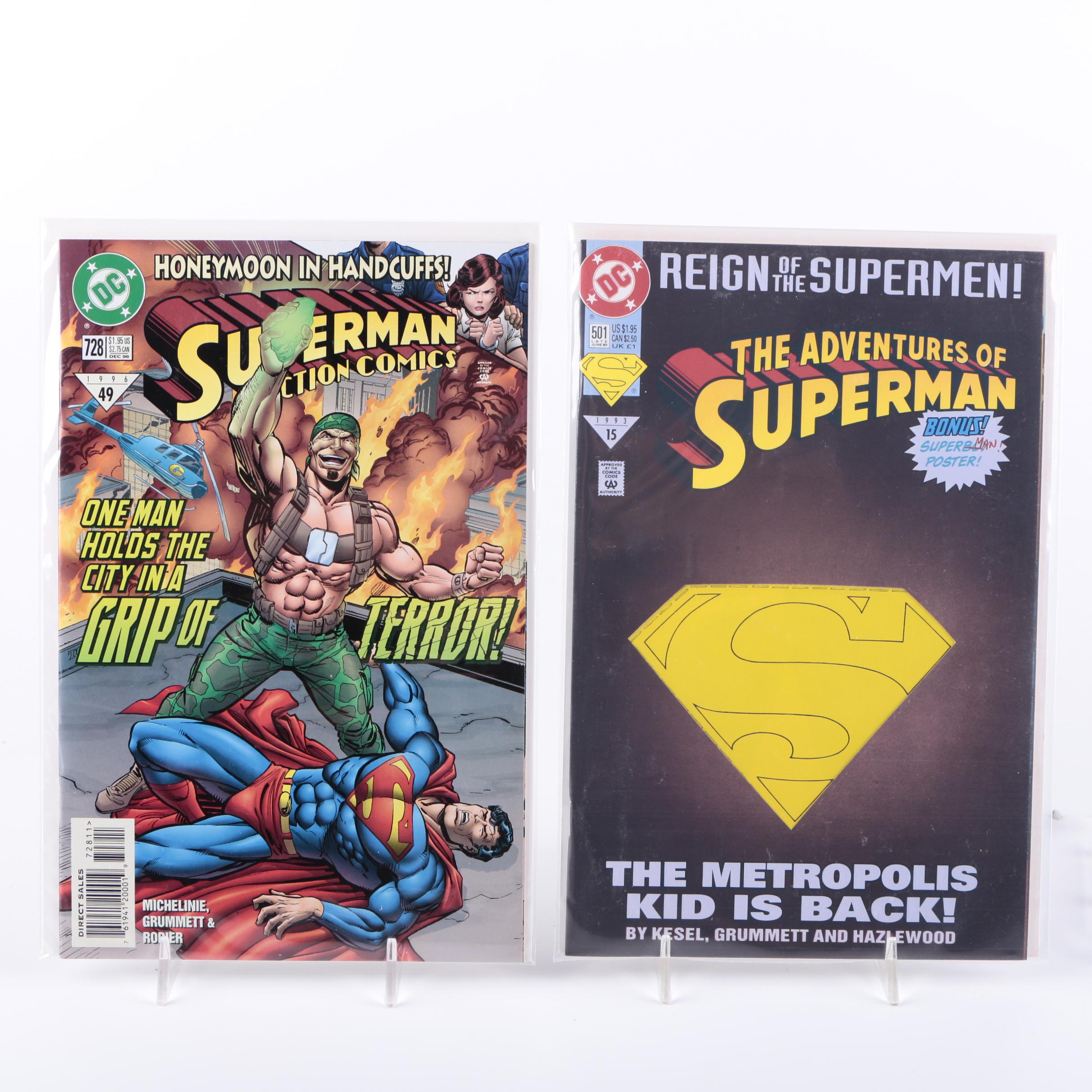 Assorted Modern Age "Superman" Comics