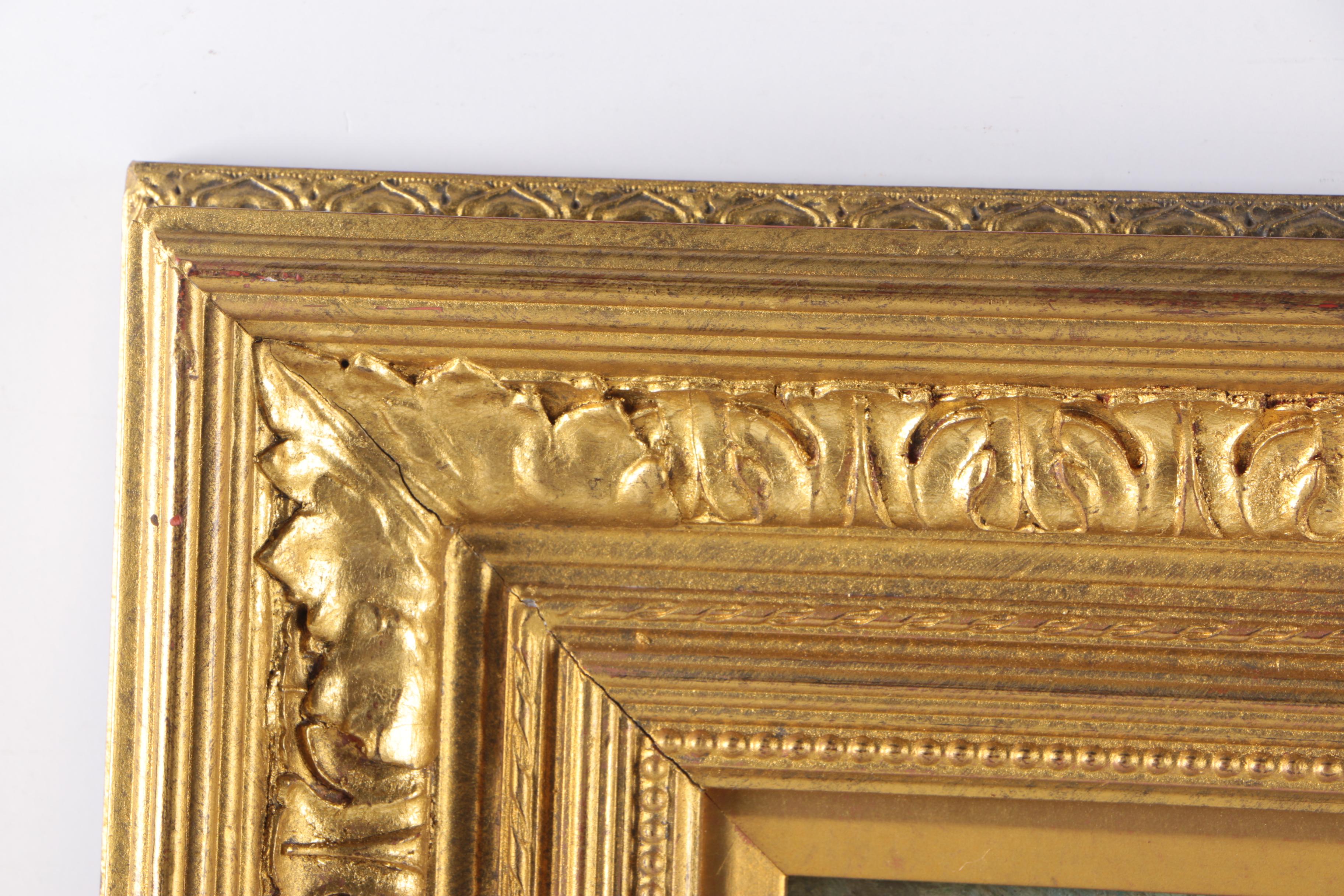 C. Shayer Original Oil Painting "Chickens"