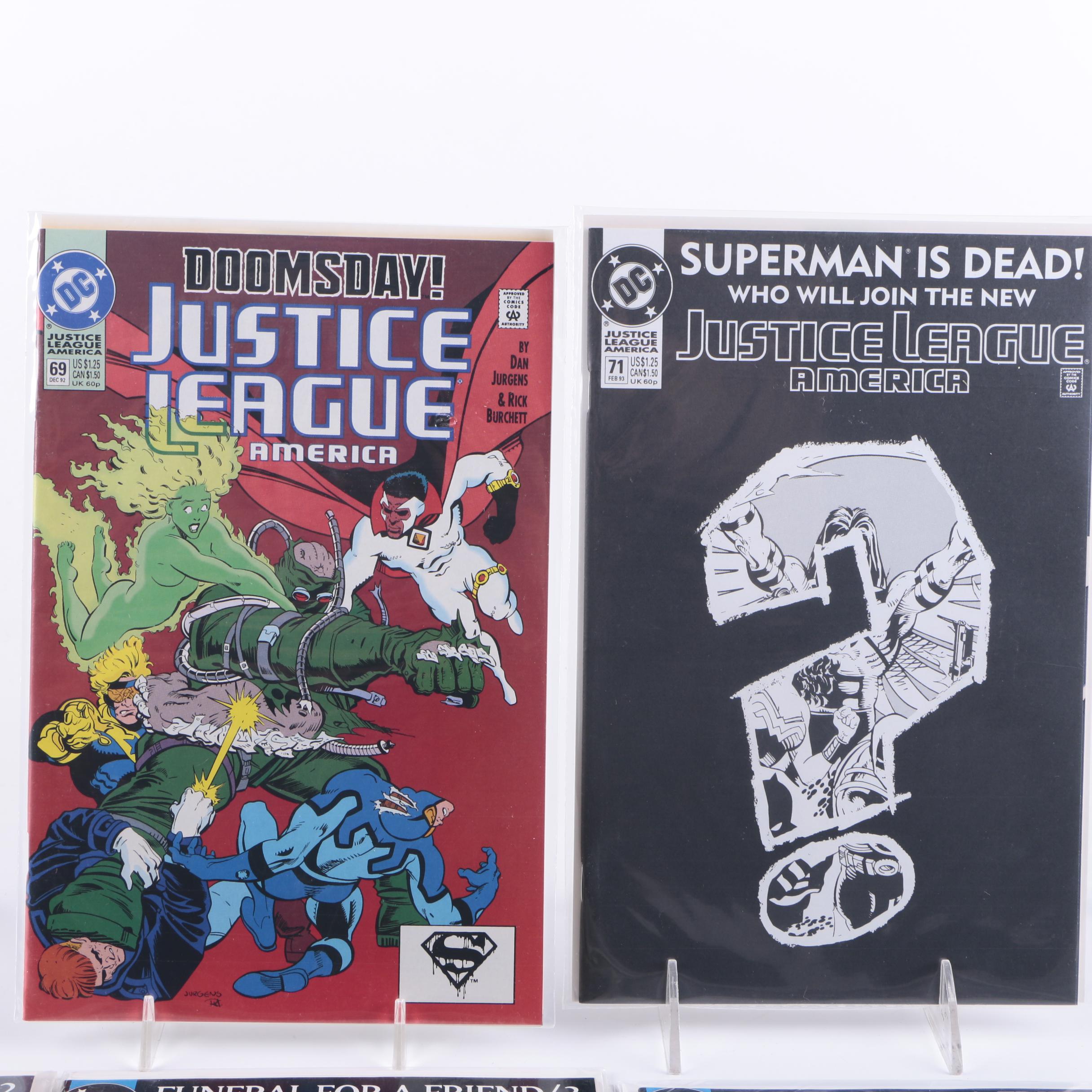 Semi-Complete Superman "Doomsday" and "Funeral For a Friend" Collection