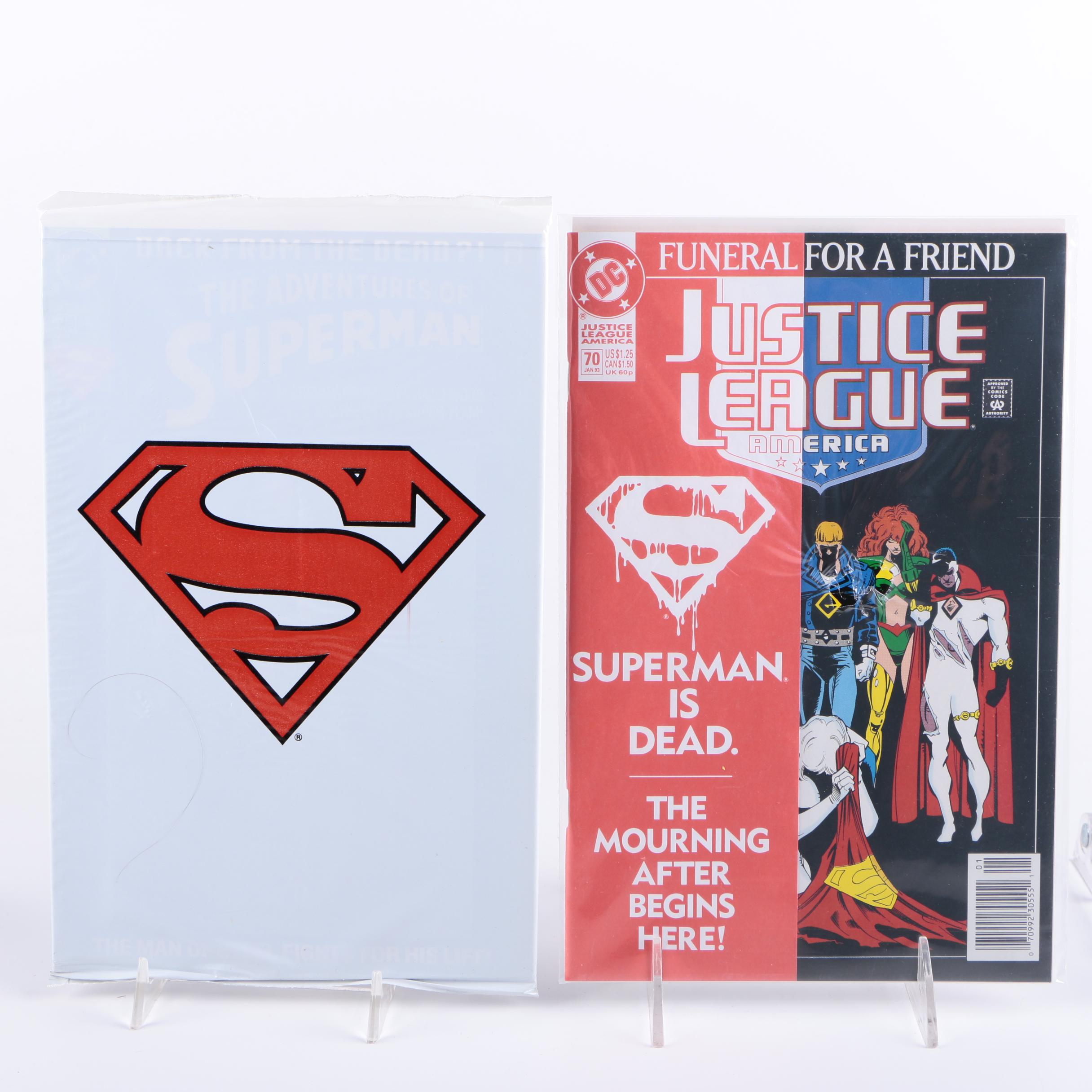 Semi-Complete Superman "Doomsday" and "Funeral For a Friend" Collection