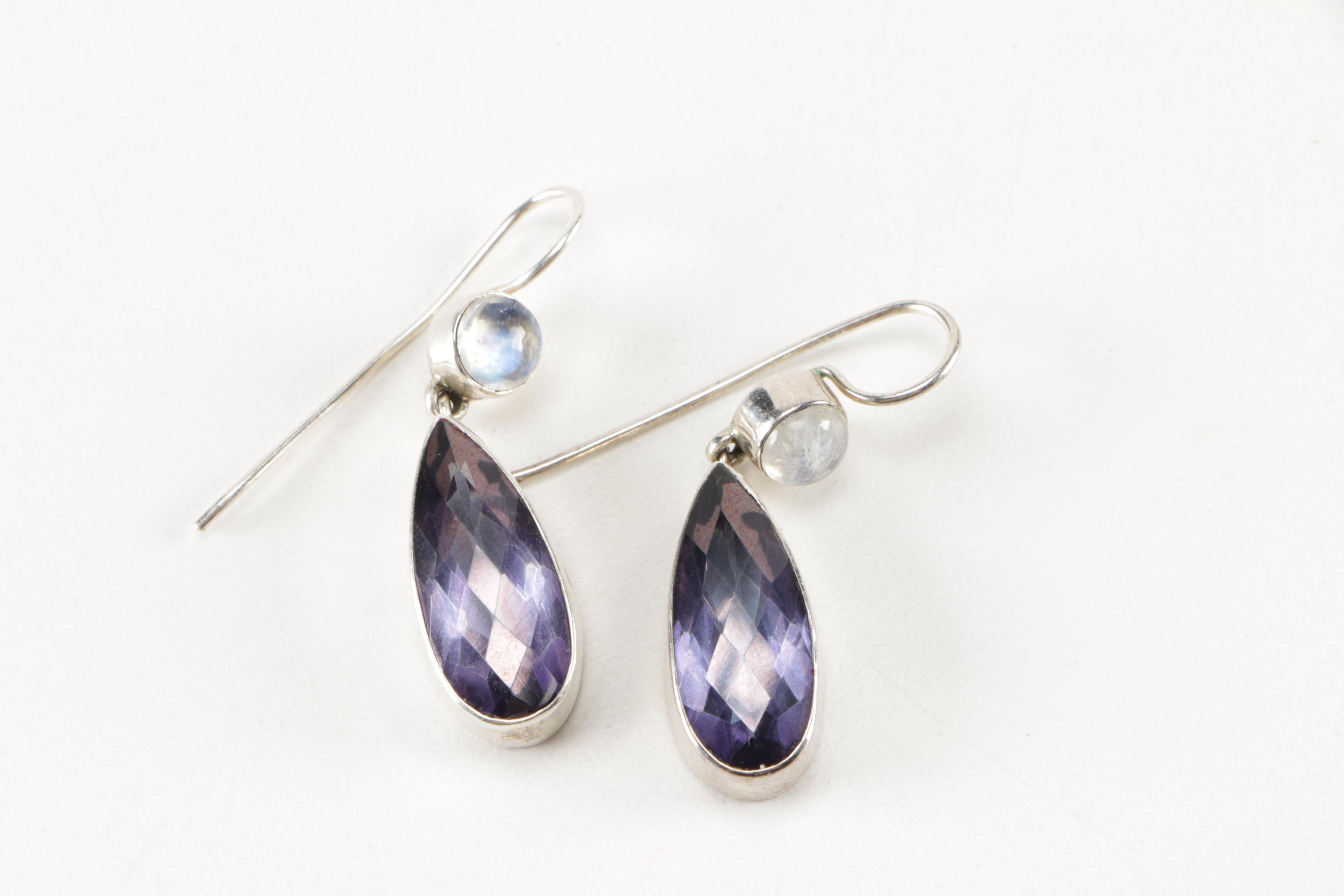 Sterling Silver and Stone Rings, Earrings and Key Chain