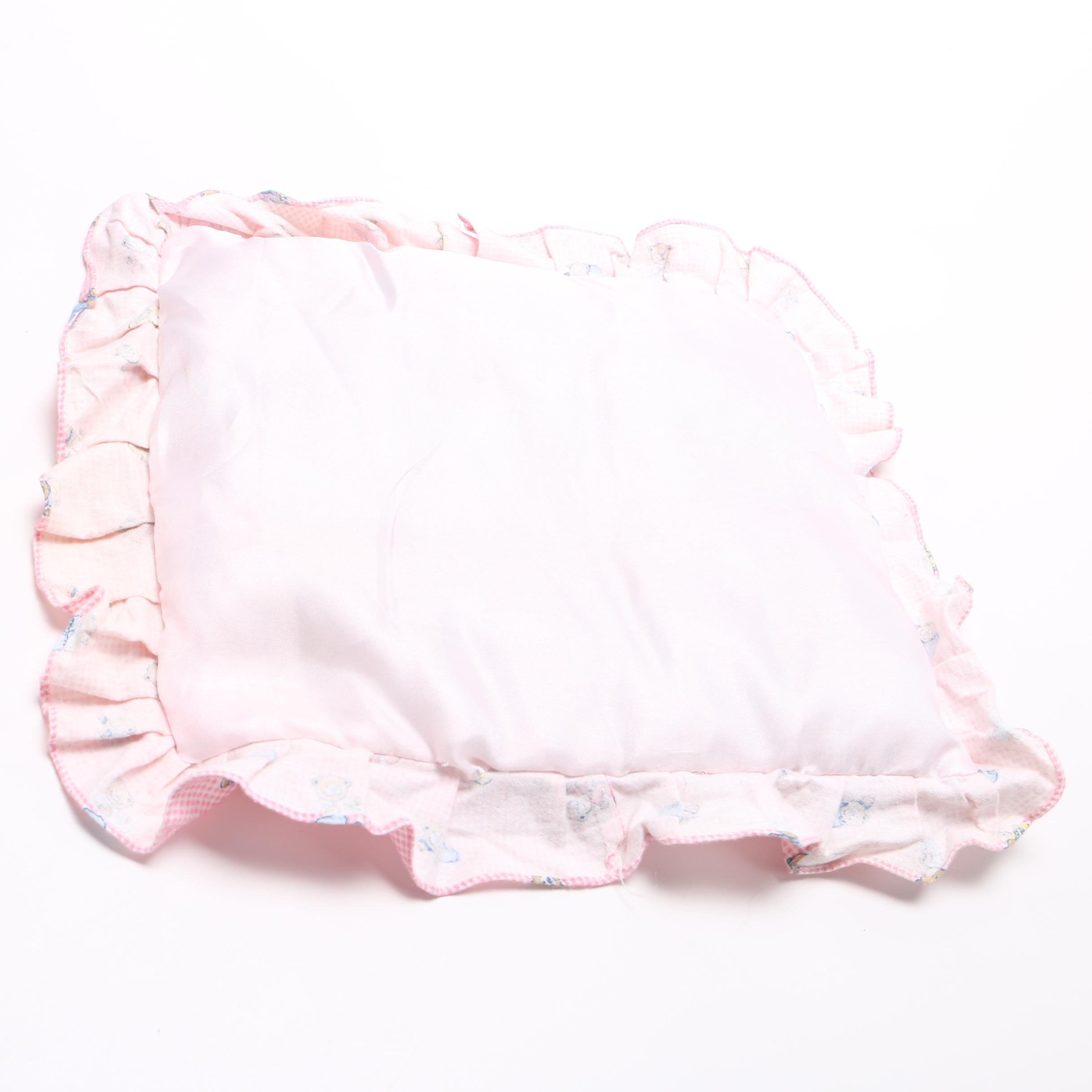 Ashley Belle Porcelain Doll with Pink Pillow