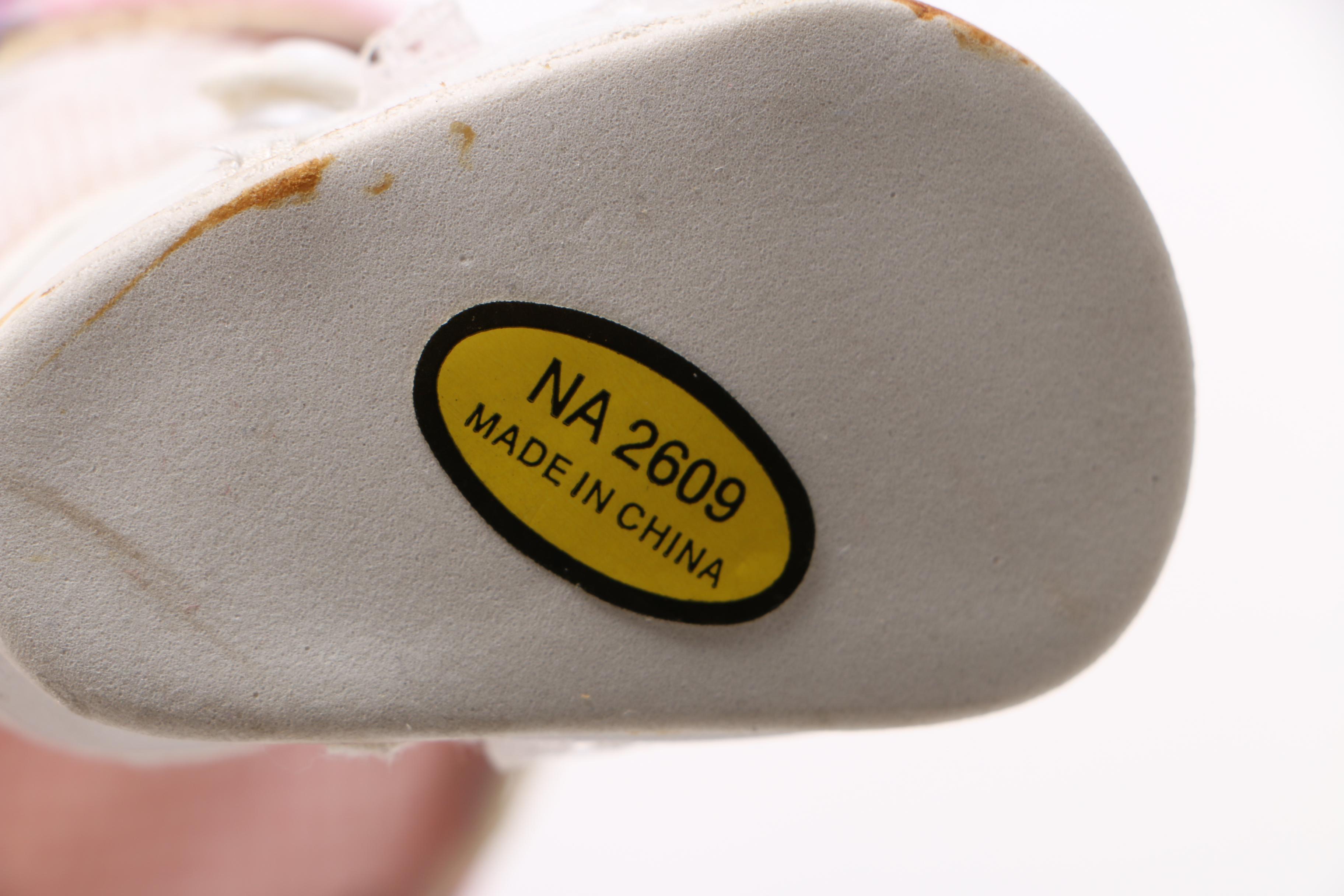 Ashley Belle Porcelain Doll with Pink Pillow